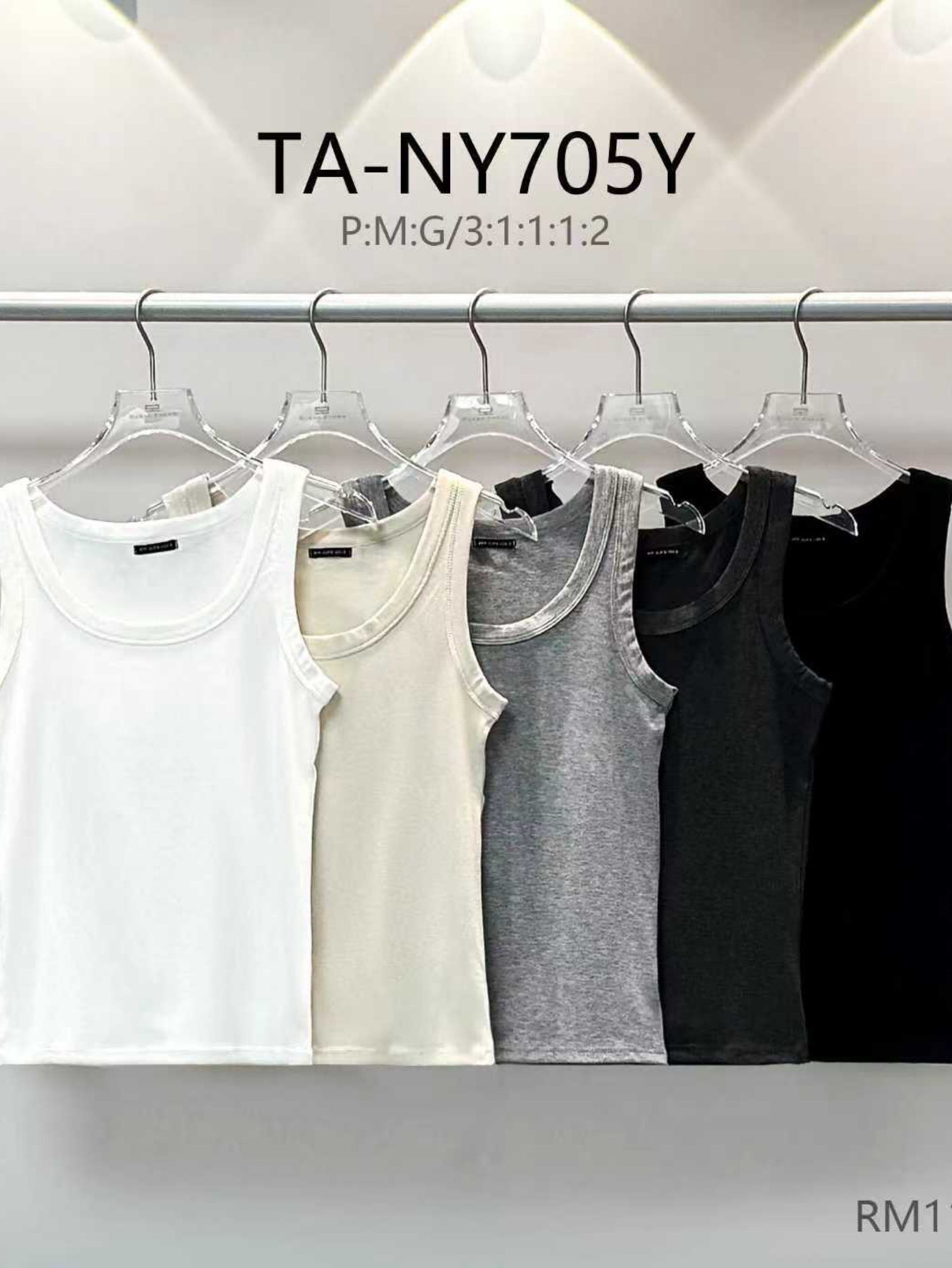 Lançamento de regata algodão