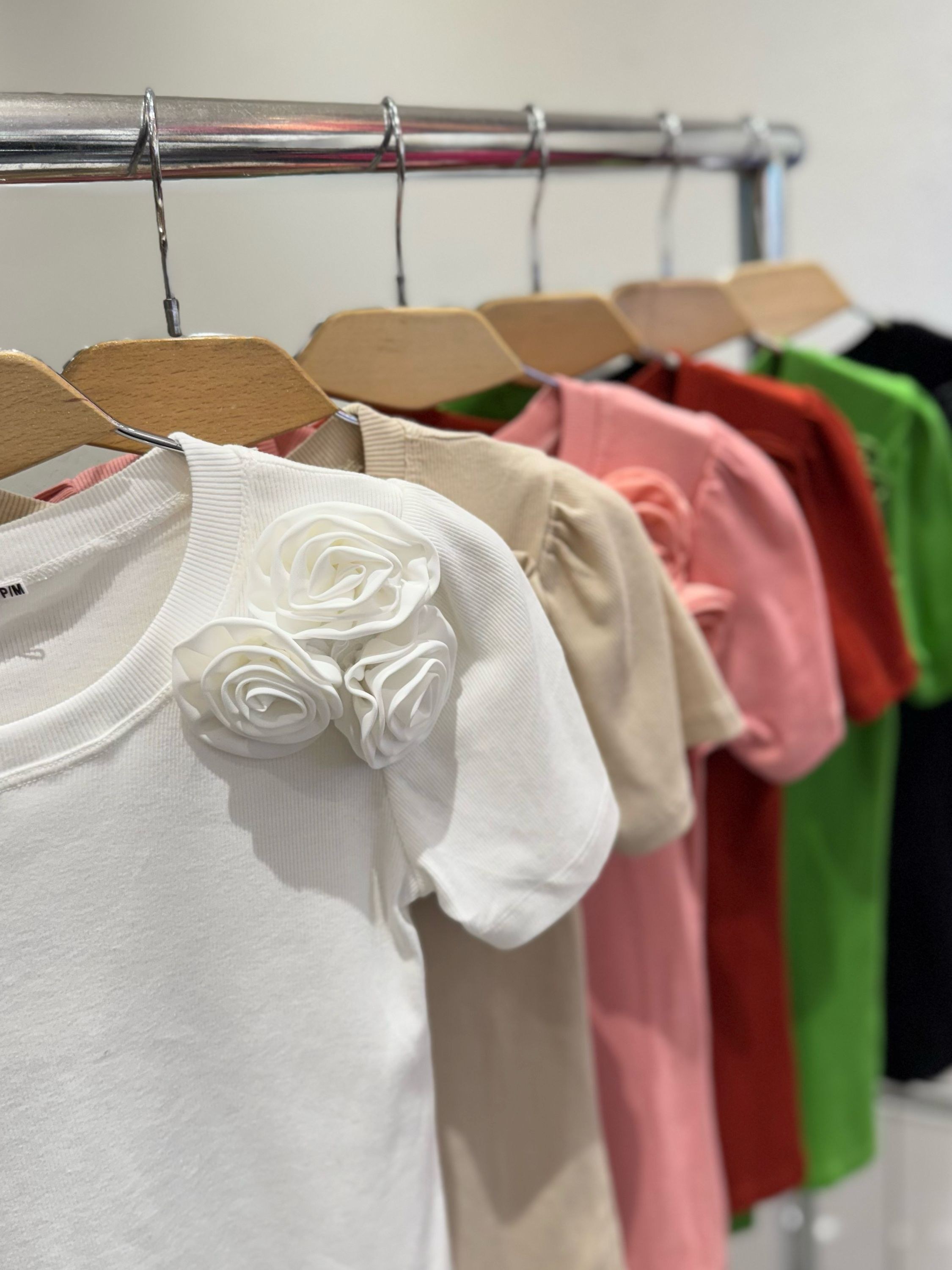 Novas camiseta com flor 🌺 3D