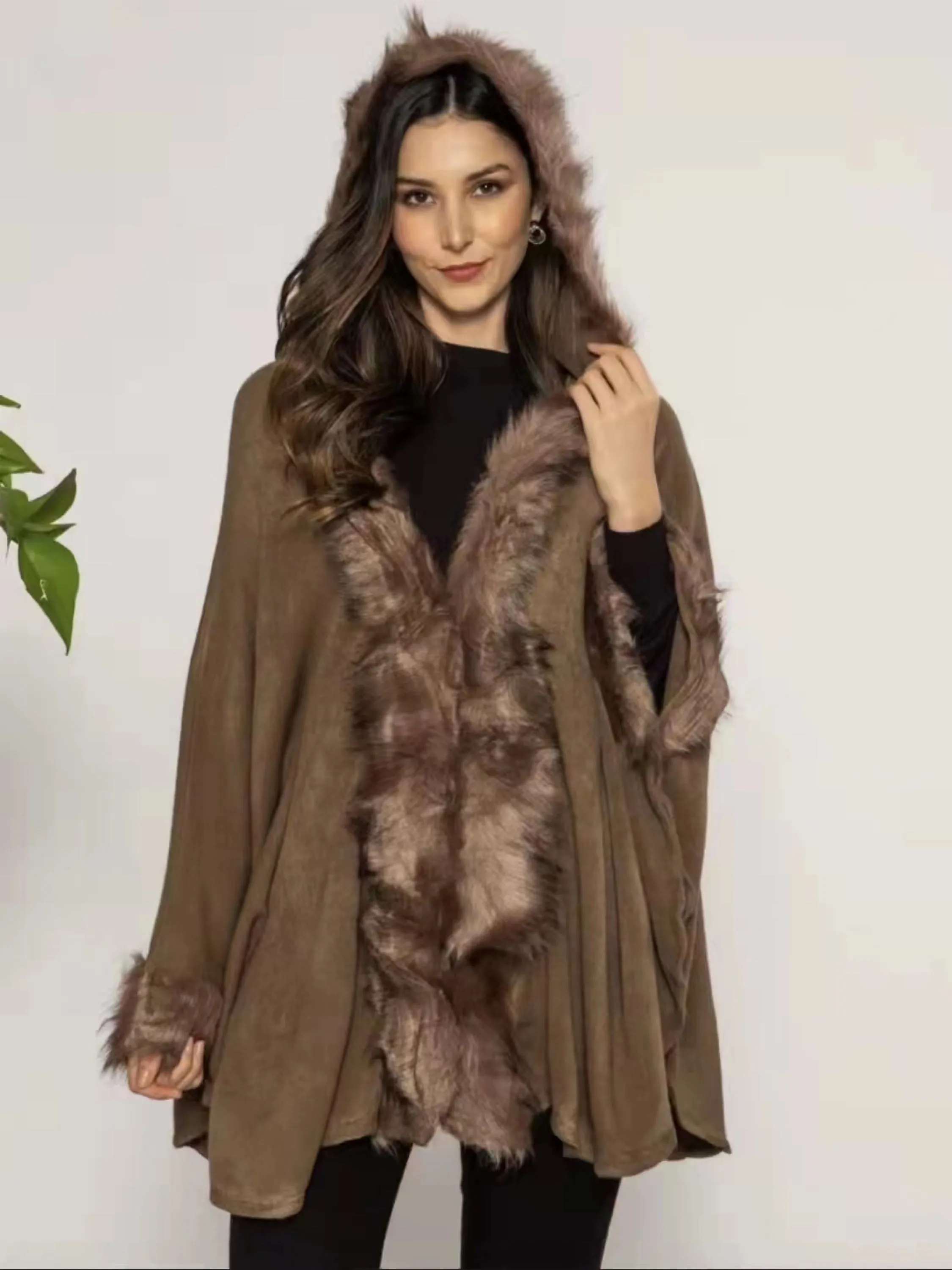 Ponsho lançamento de inverno
