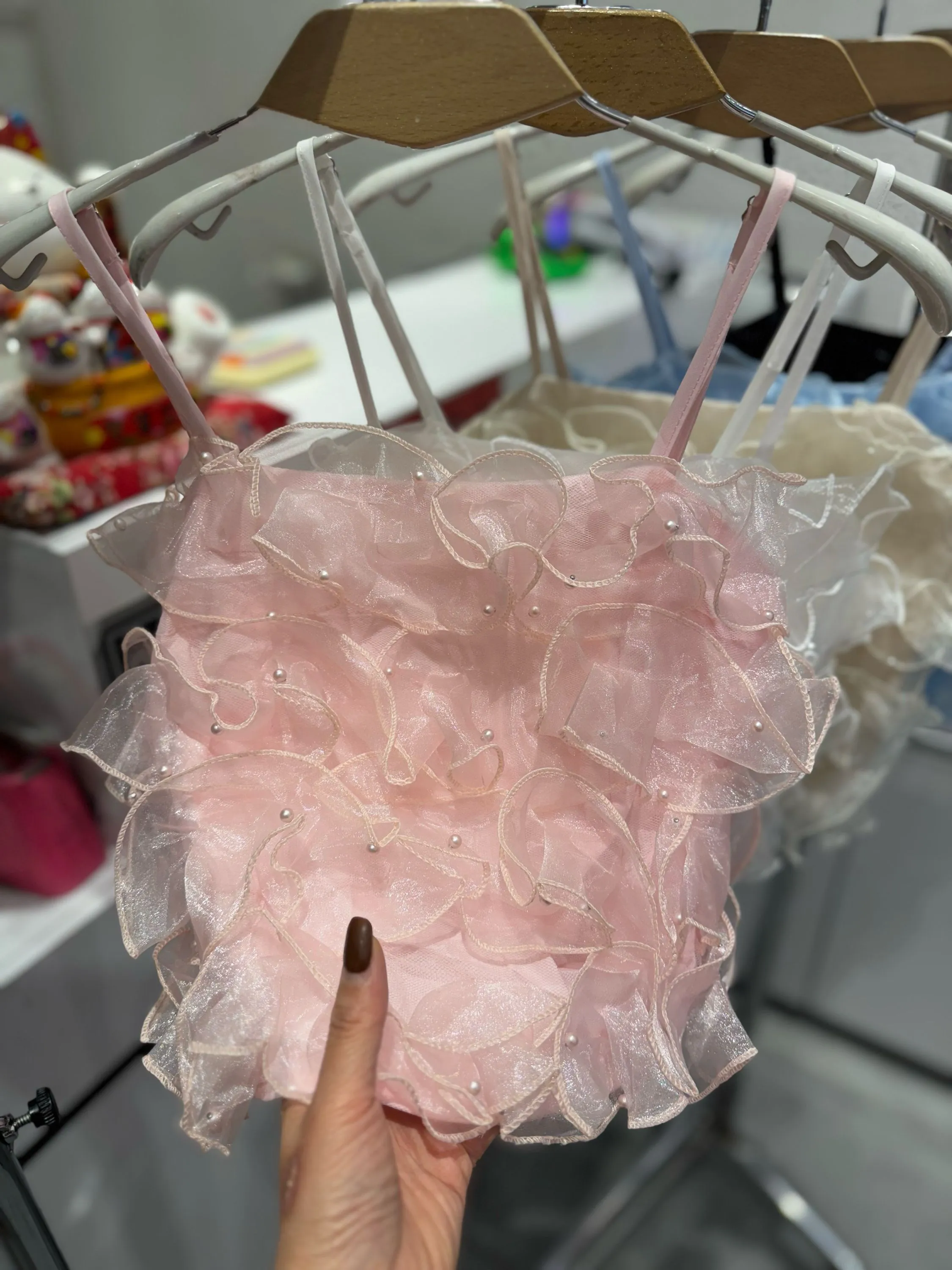 Lançamento de blusa com babado 3D