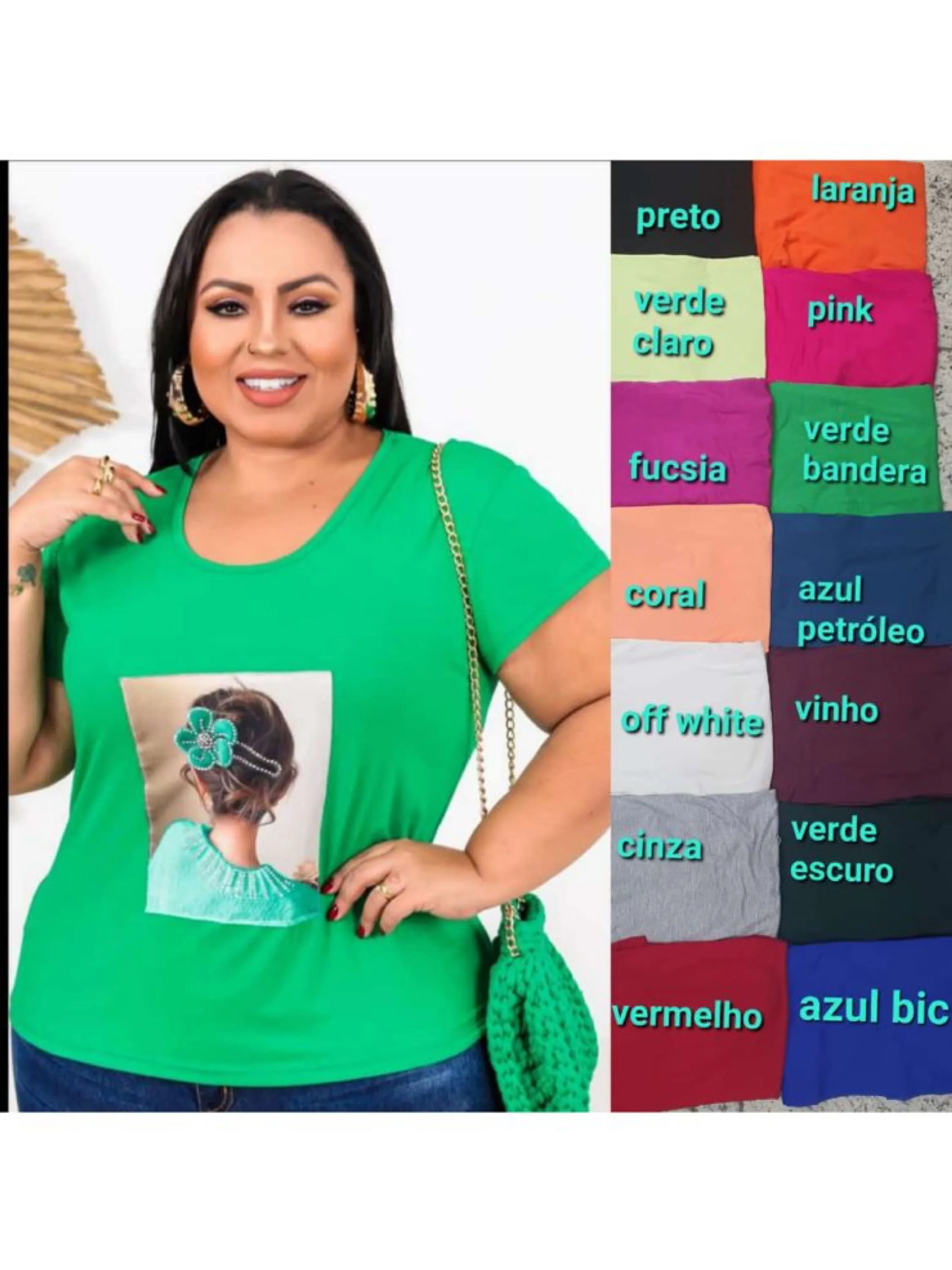 Plus size Elisa linda moda