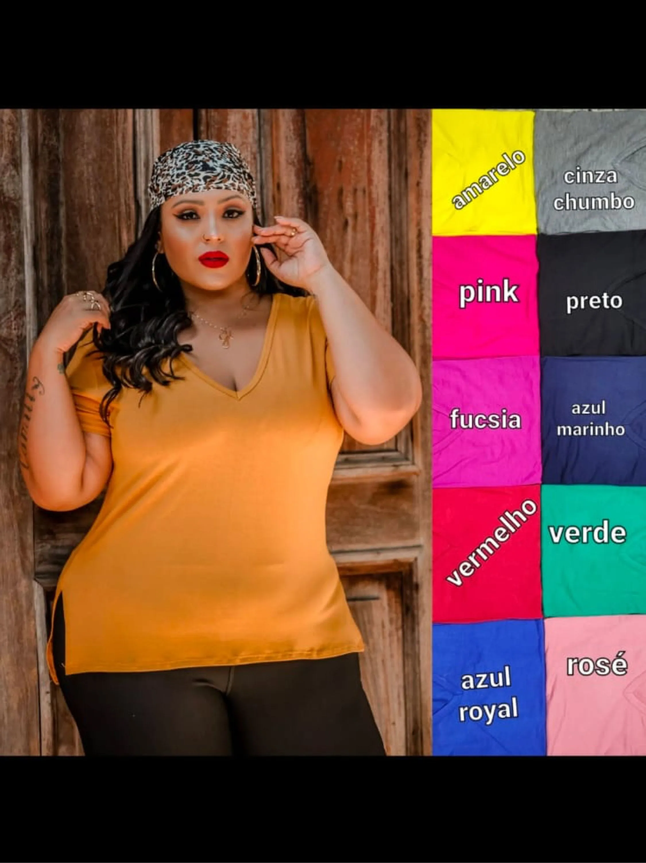 Plus size Elisa linda moda