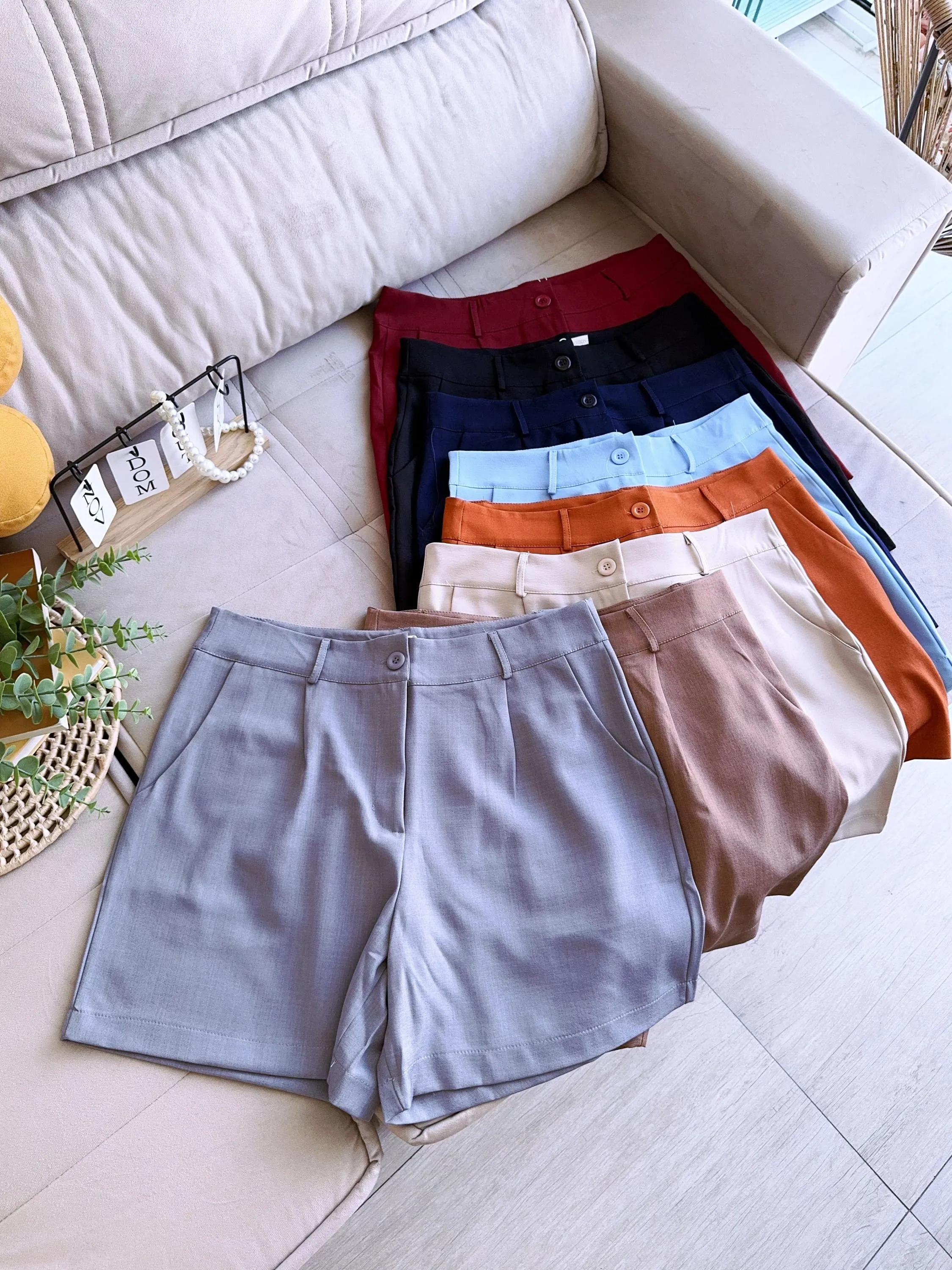 Shorts  plus  size #558 twill  Elisa linda moda