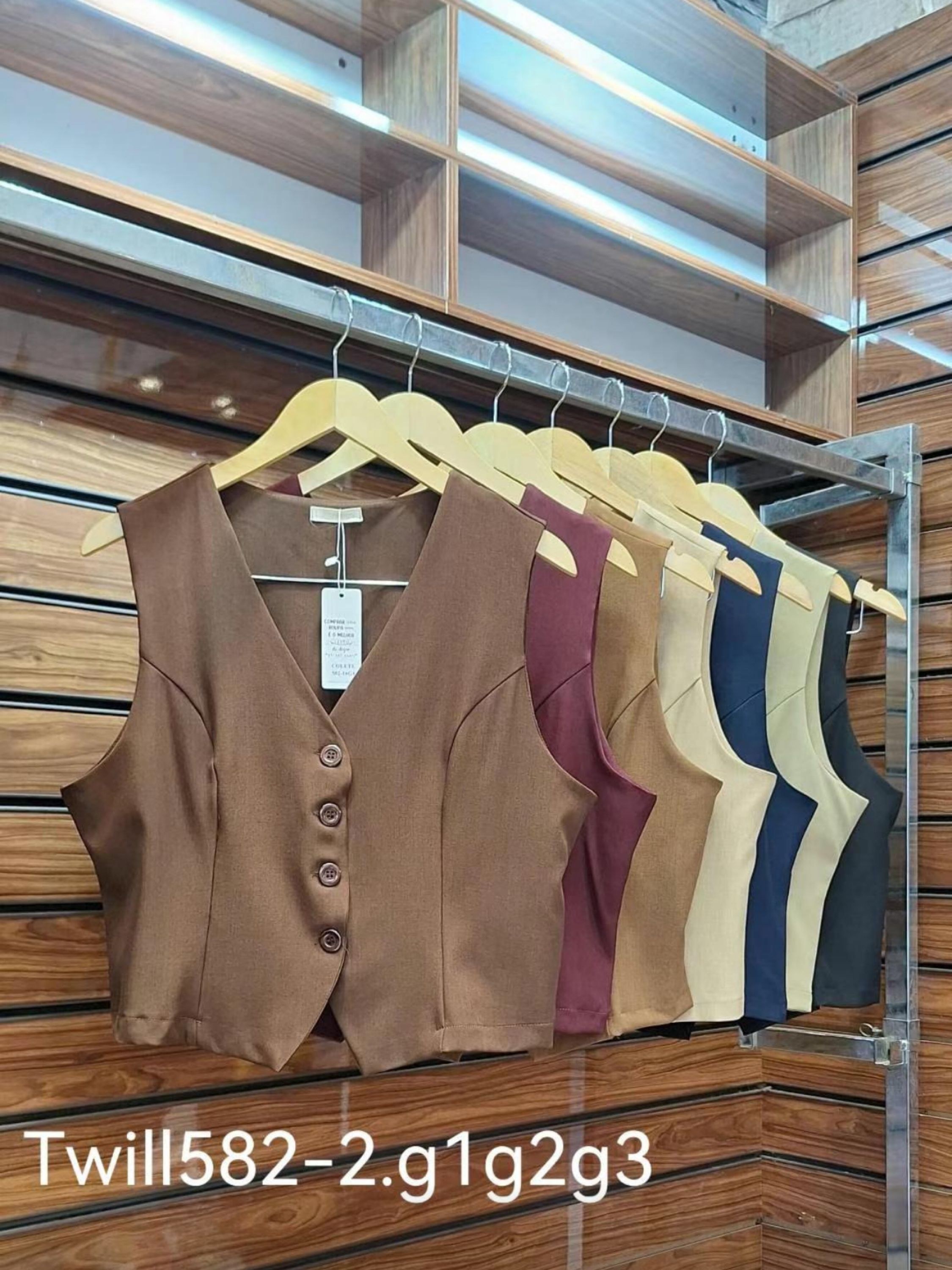 Colete plus size Elisa linda moda