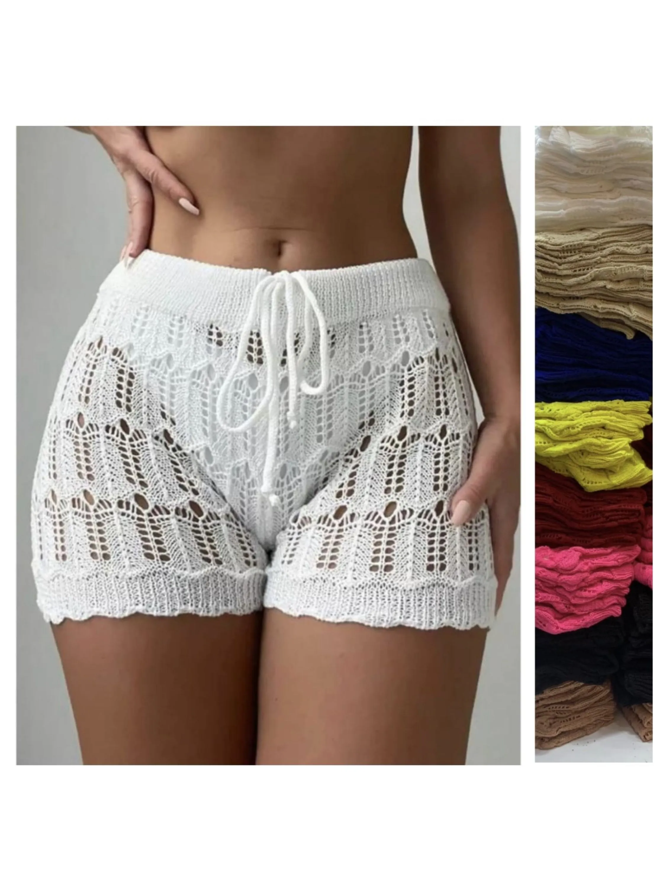 Shorts saida praia Elisa linda moda