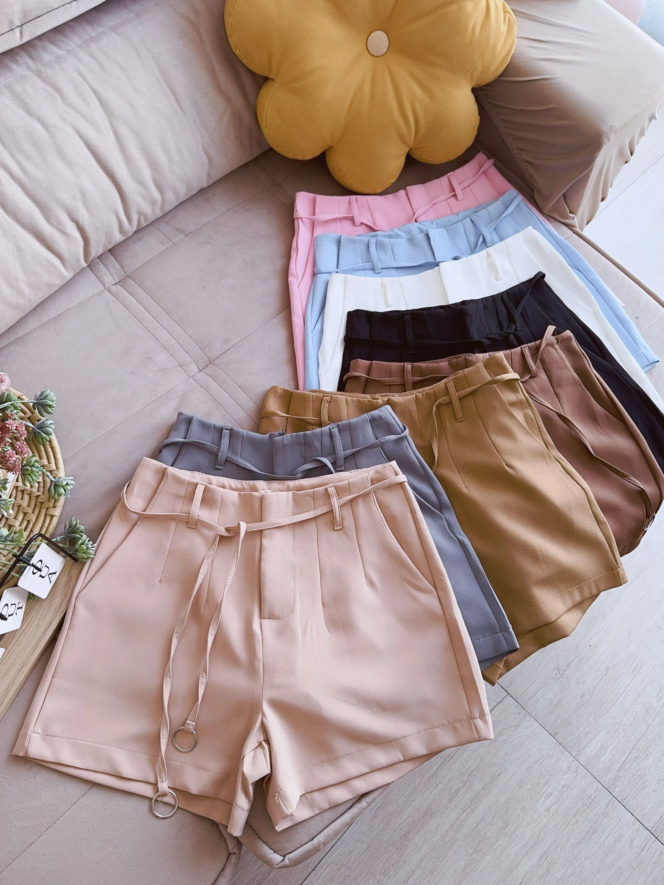 Shorts alfaiataria Elisa linda moda