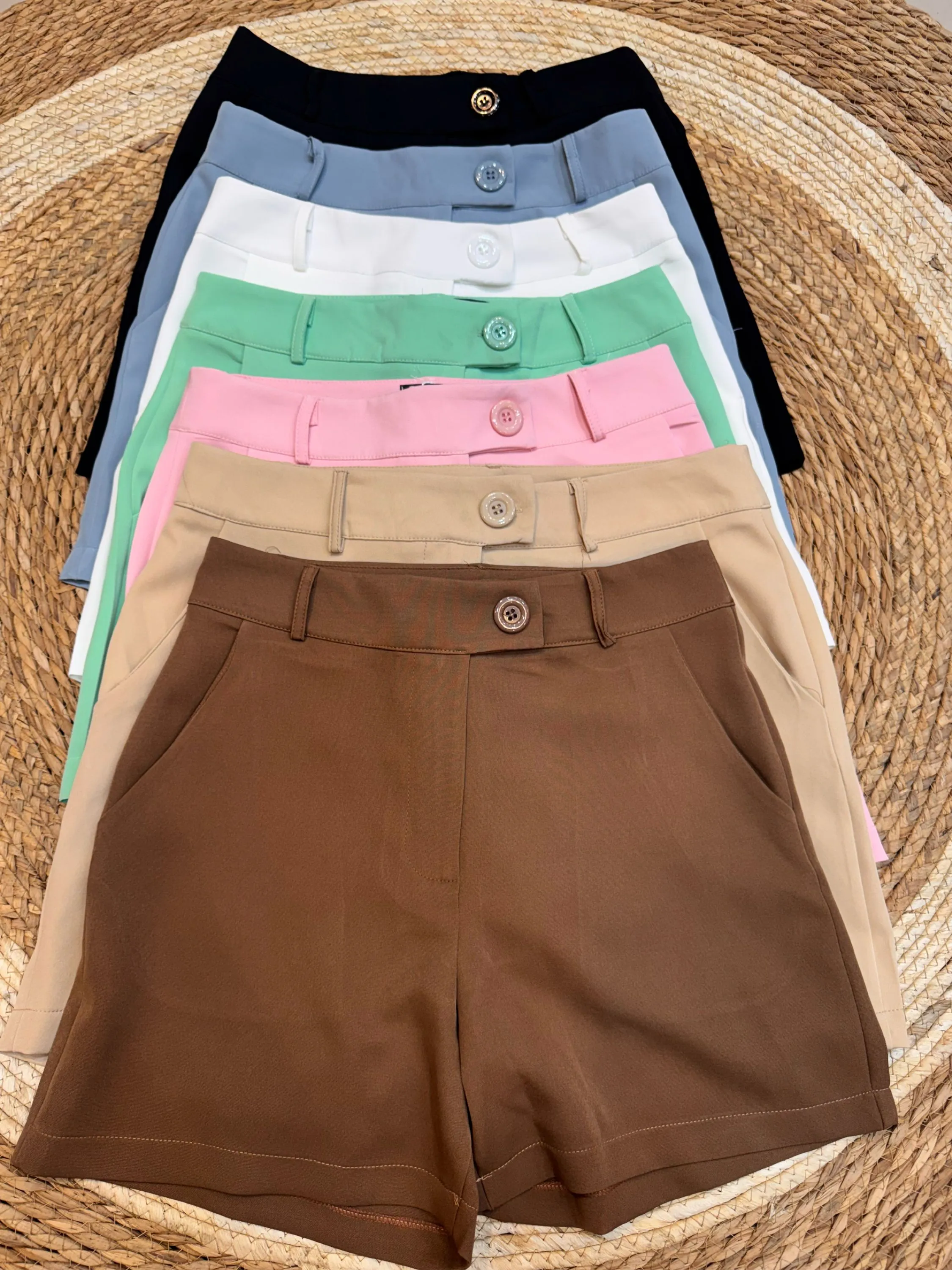 Shorts tecido alfaiataria , cod 904