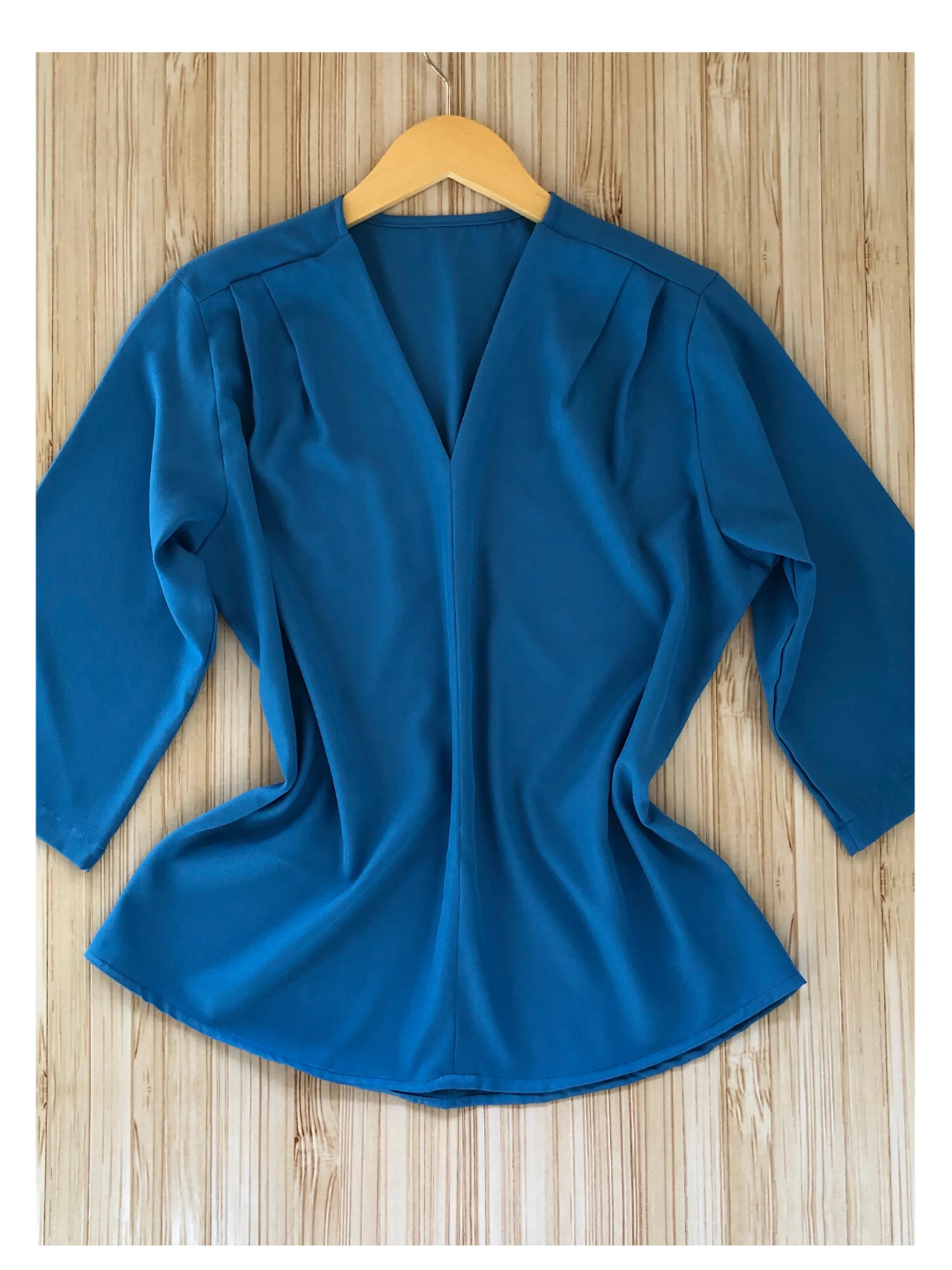 Blusa Azul M (40)