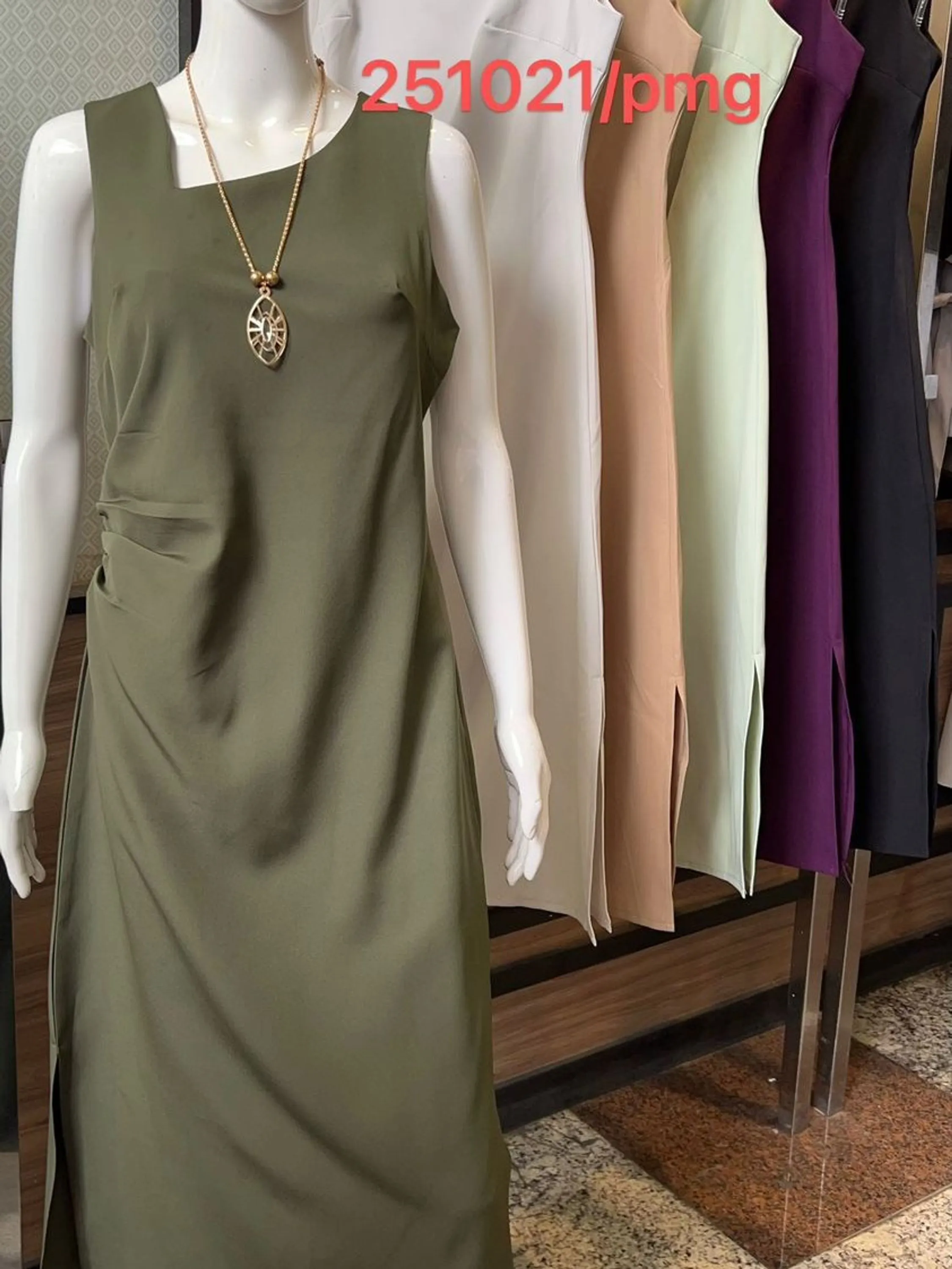 Vestido feminino longo