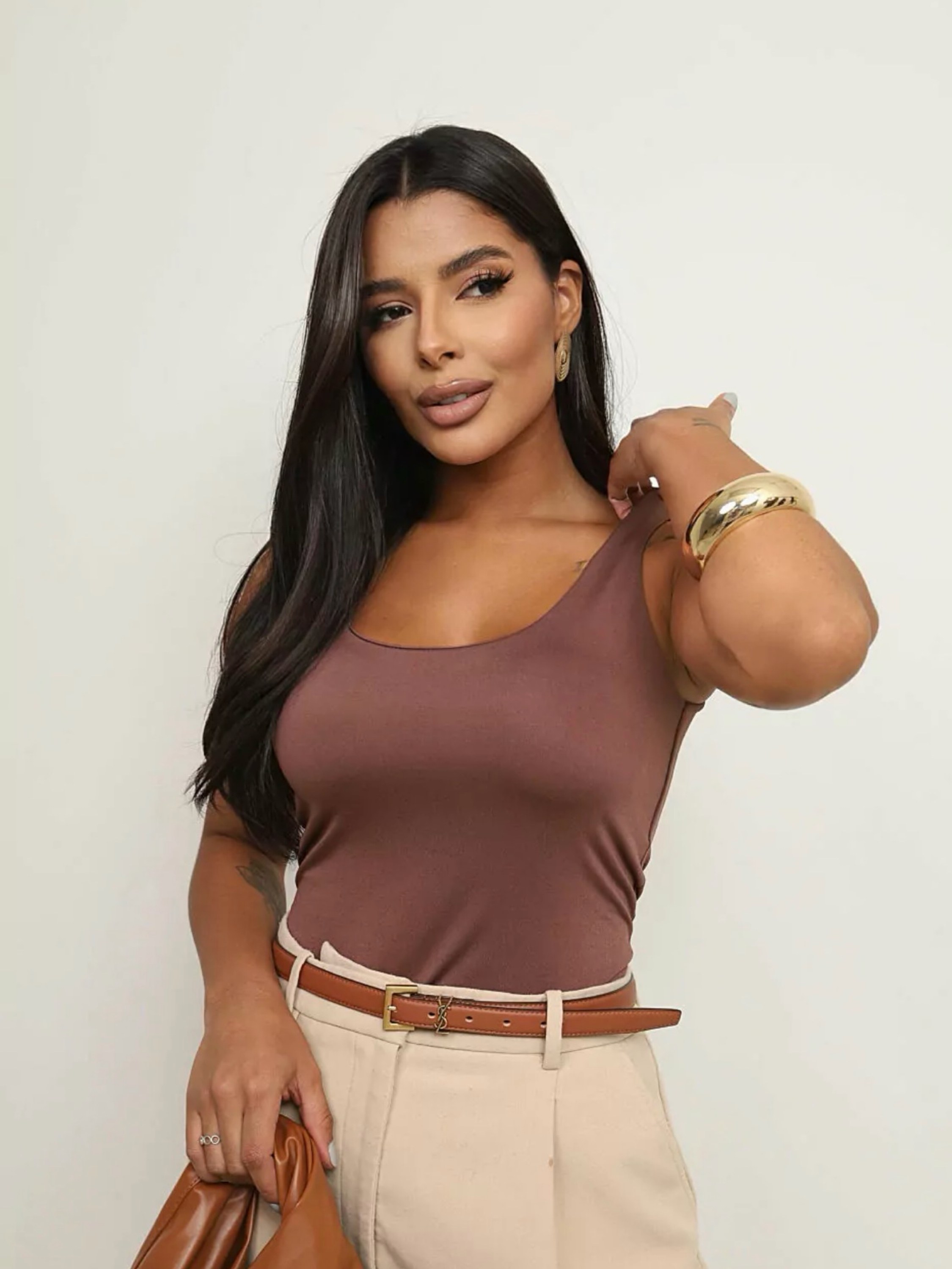 Regata feminina poliéster