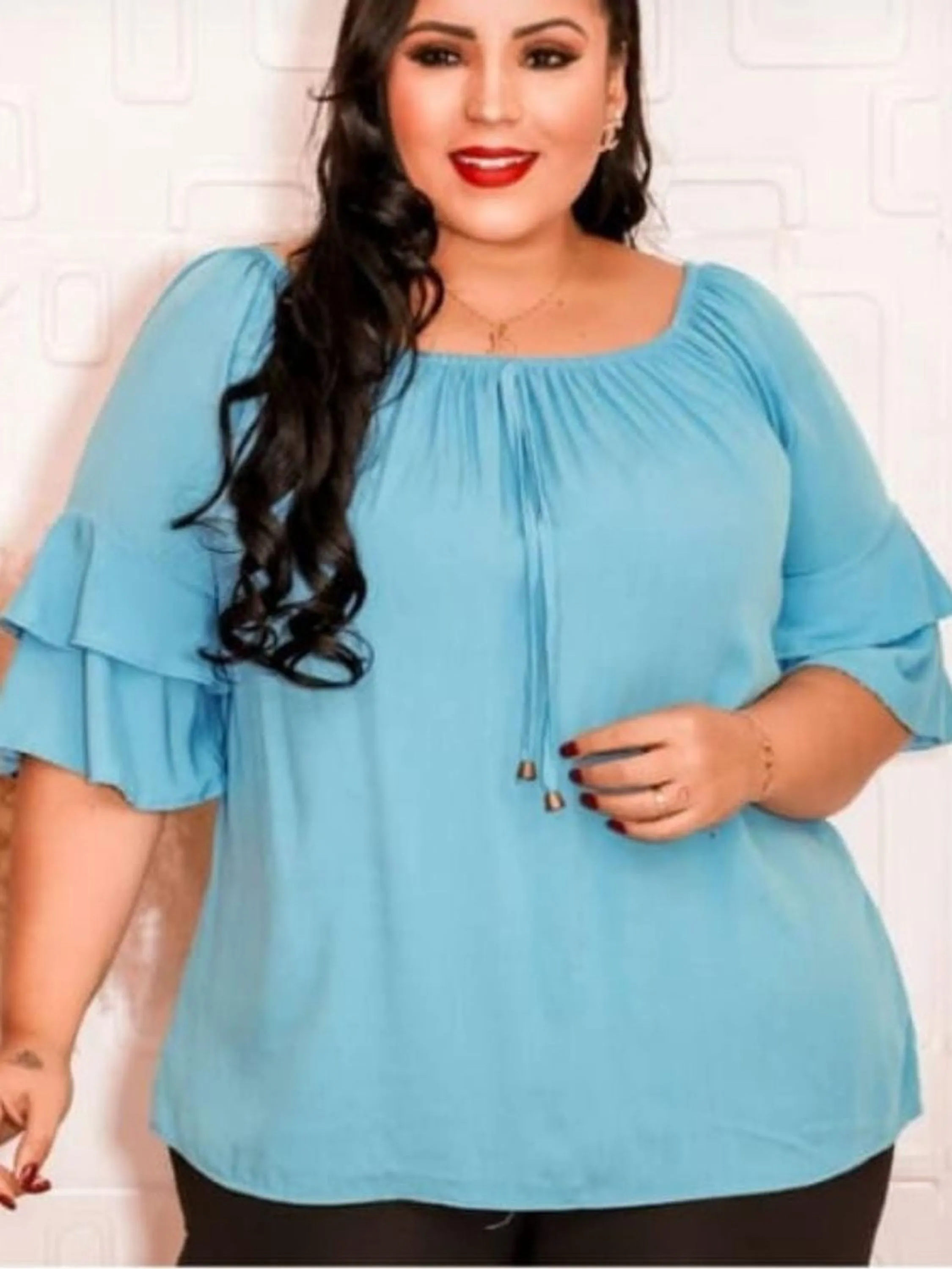 Blusa ciganinha