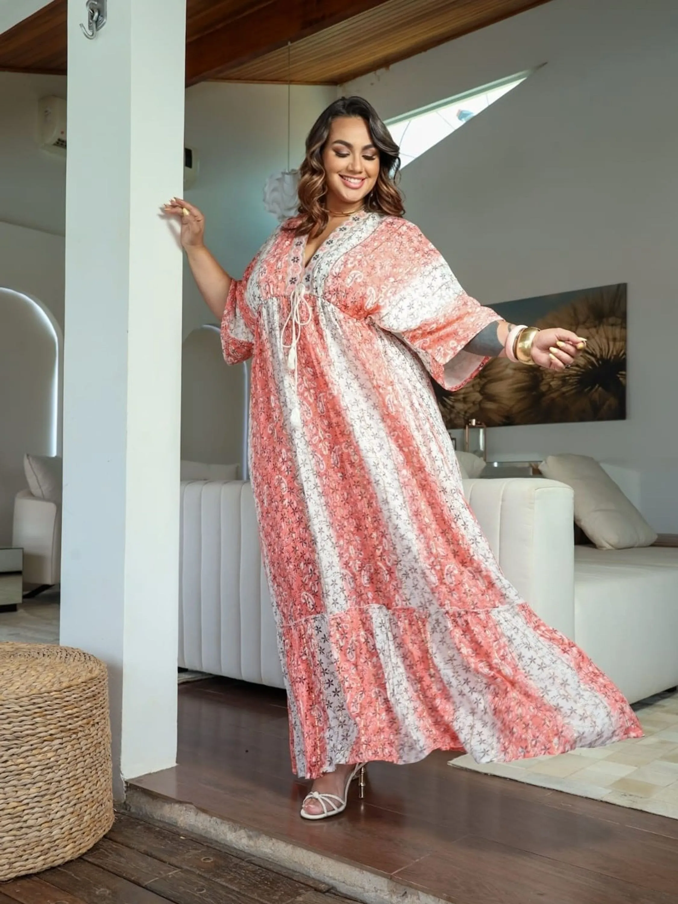 Vestido plus size 54