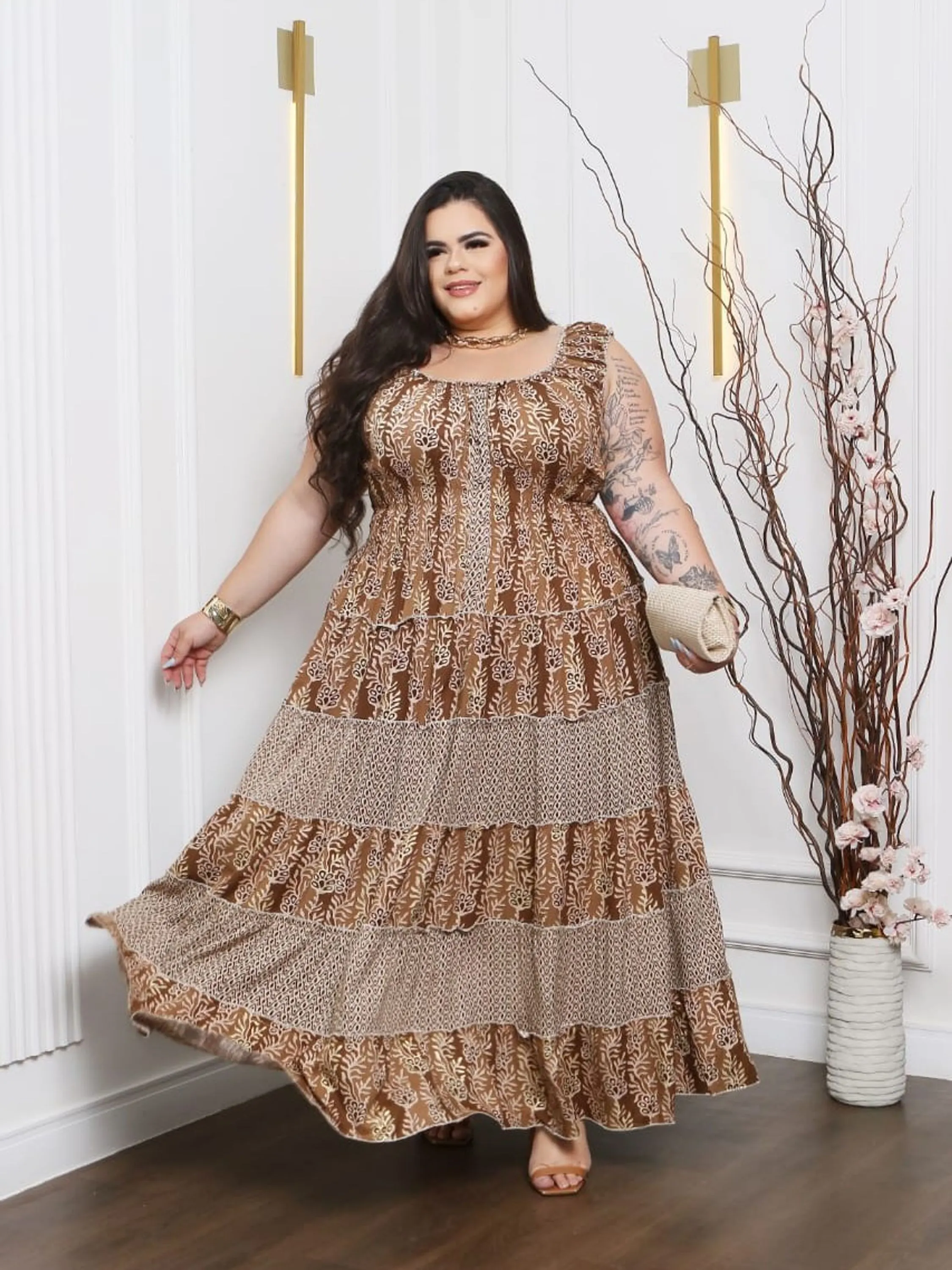 Vestido plus size