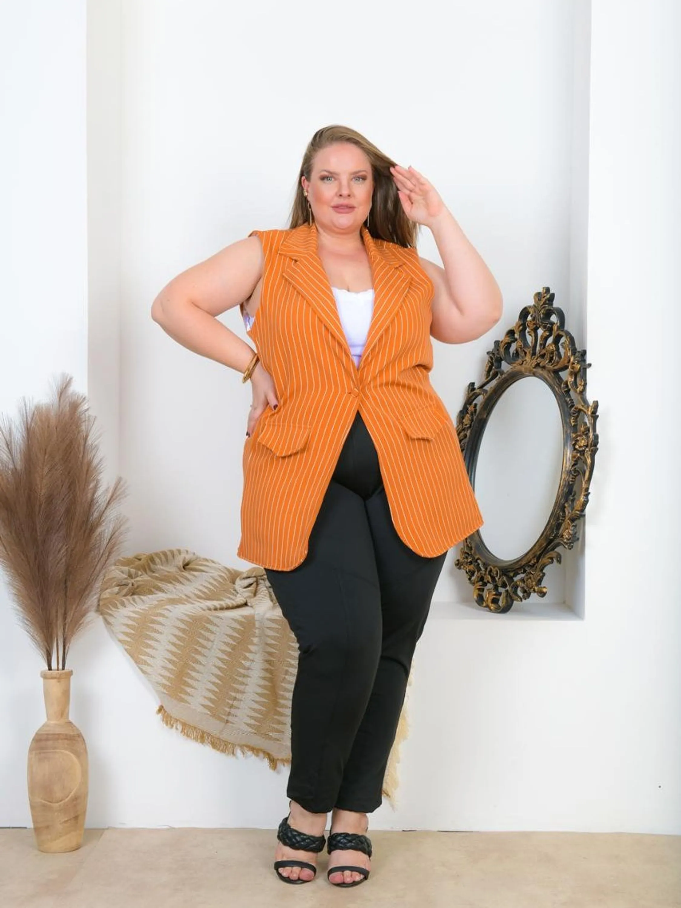 Colete plus size