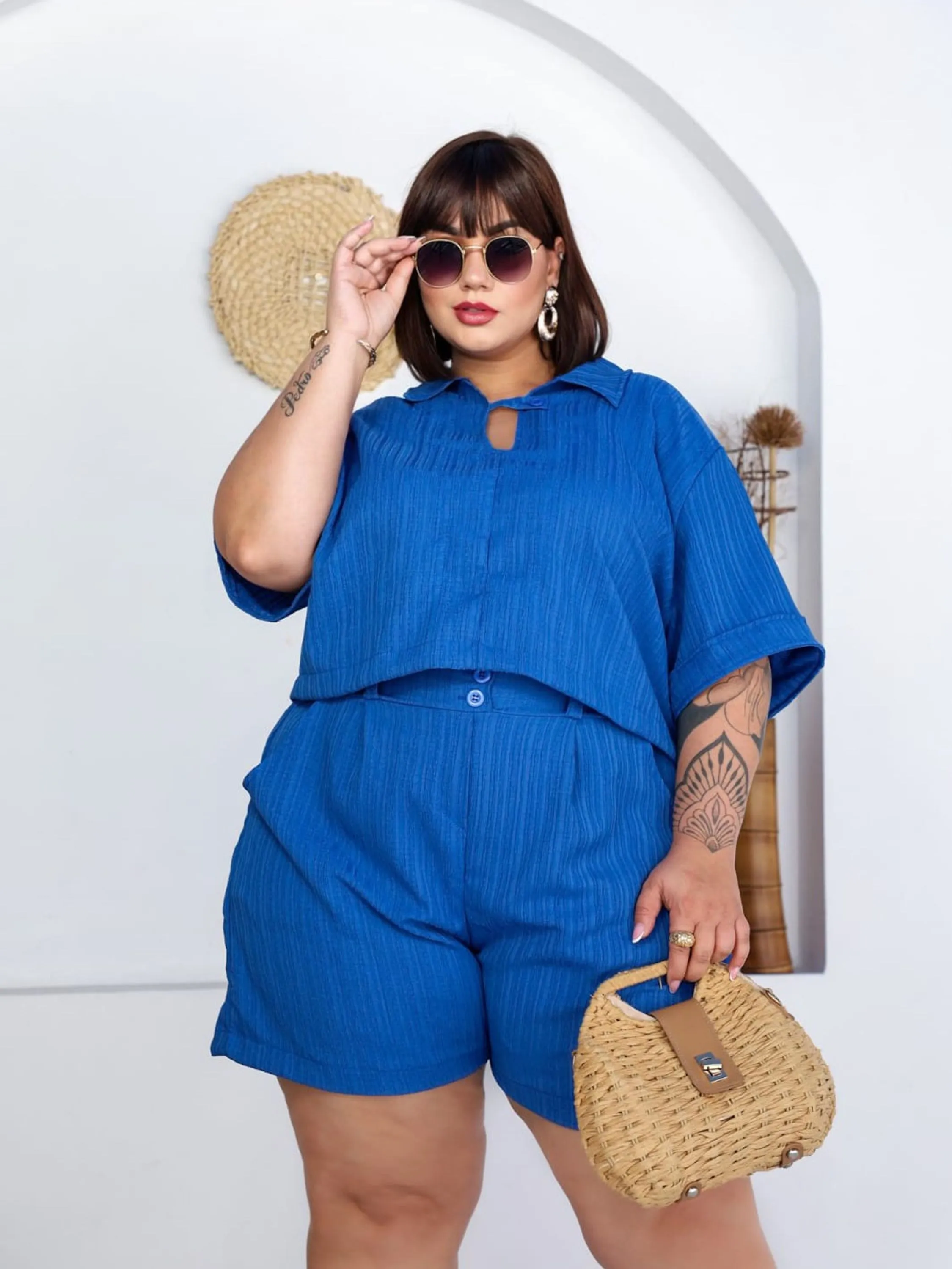 Conjunto plus size