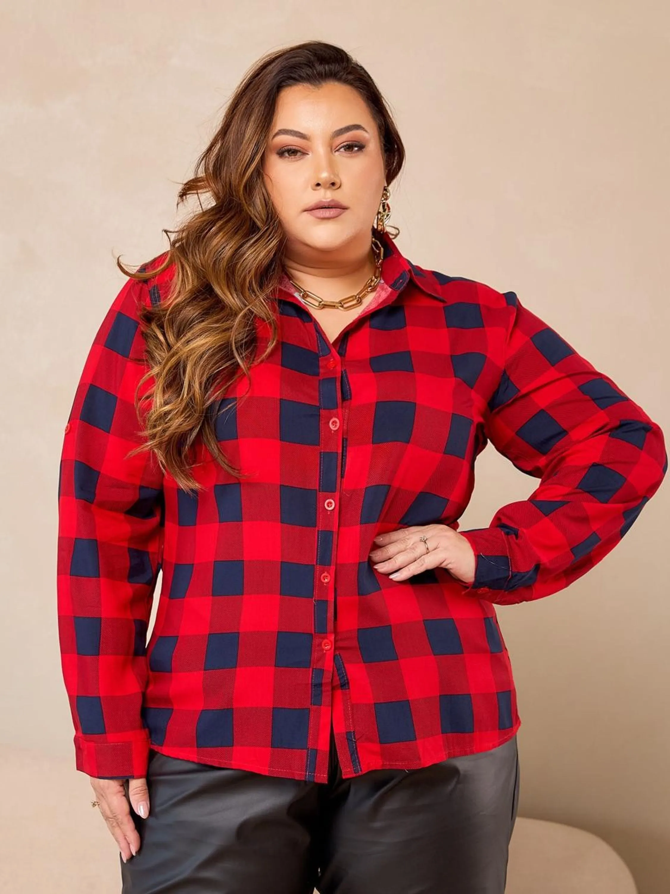 Camisa xadrez