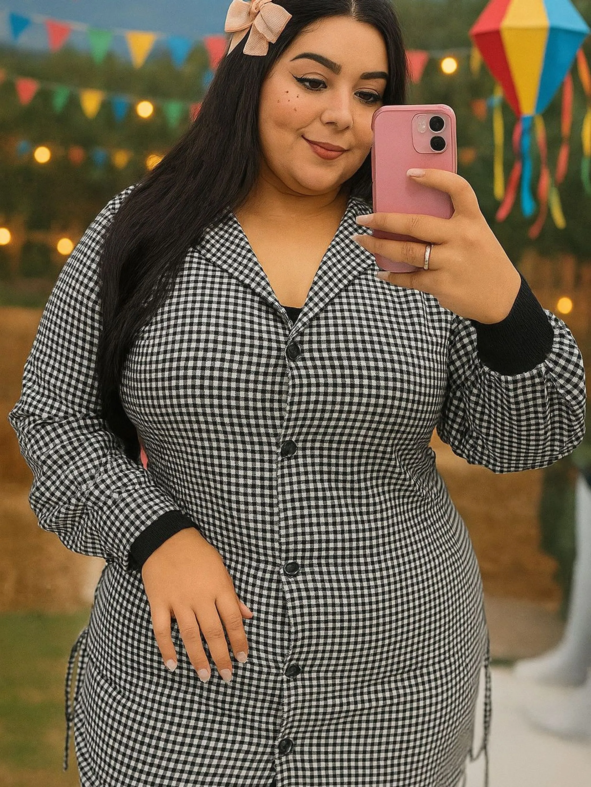 Chamise estilo vestido