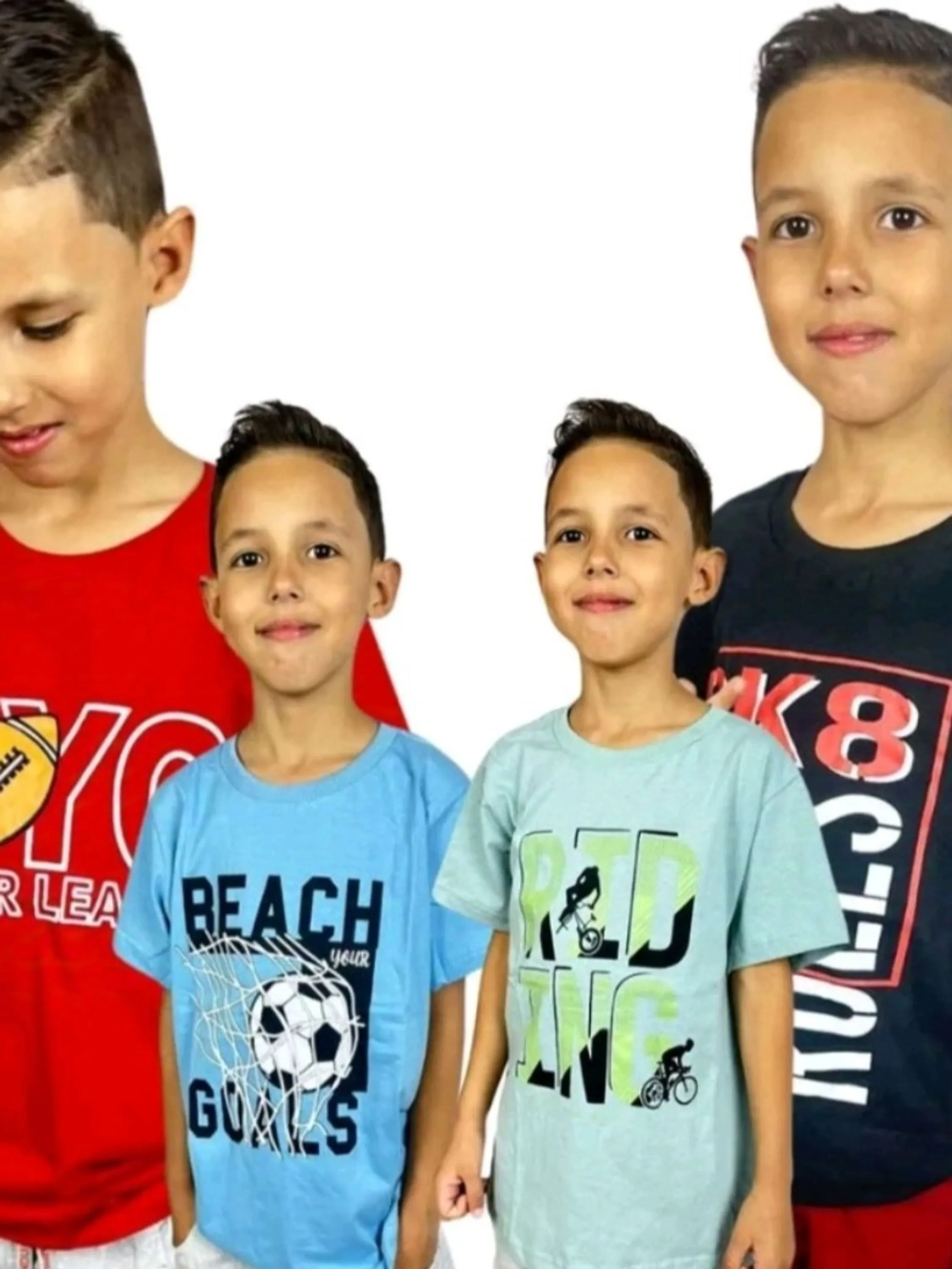 Camiseta infantil estampada