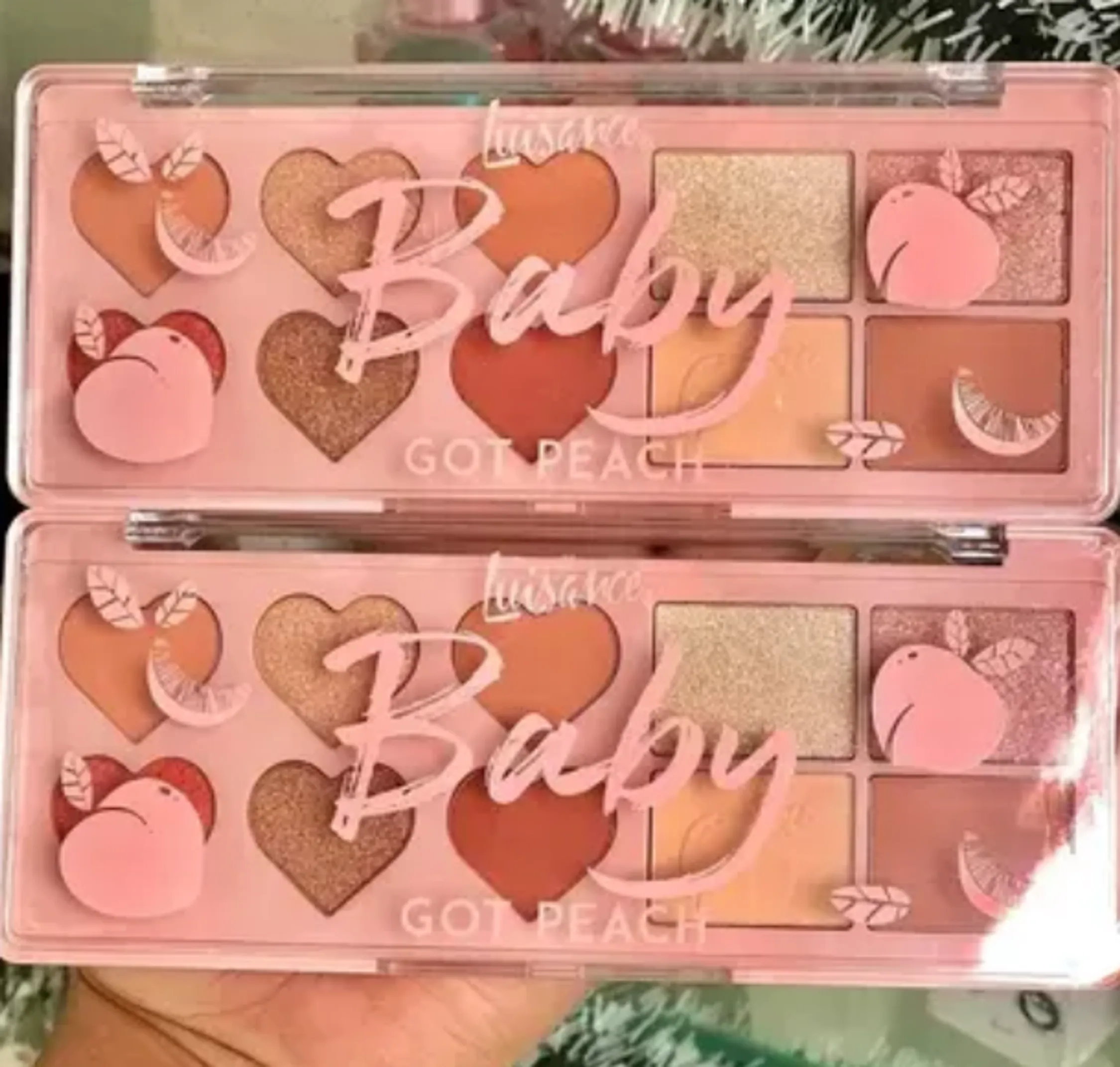 Paleta de Sombras Baby Got Peach - Luisance (box c'12)