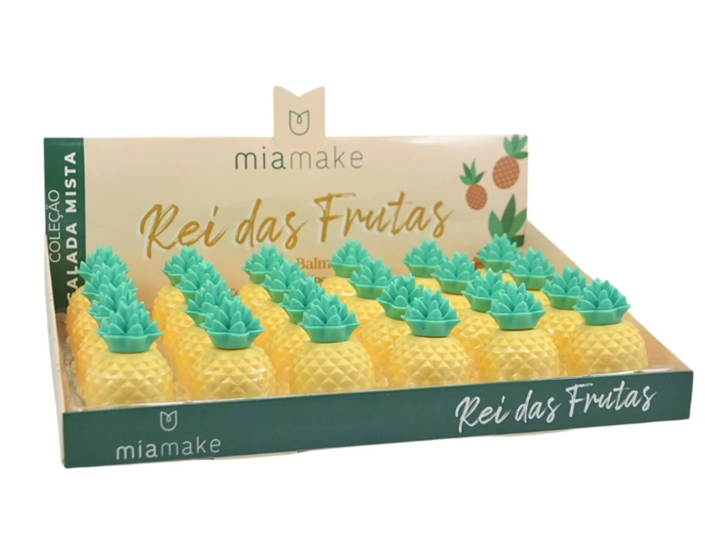 Lip Balm Rei Das Frutas  Mia Make (box c'24)