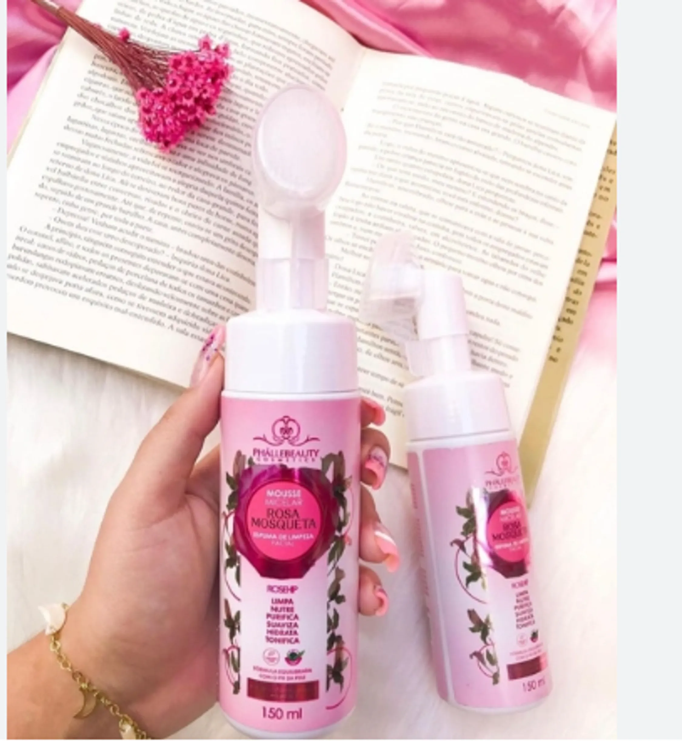 Mousse Micelar Rosa Mosqueta Phallebeauty (box c'12)