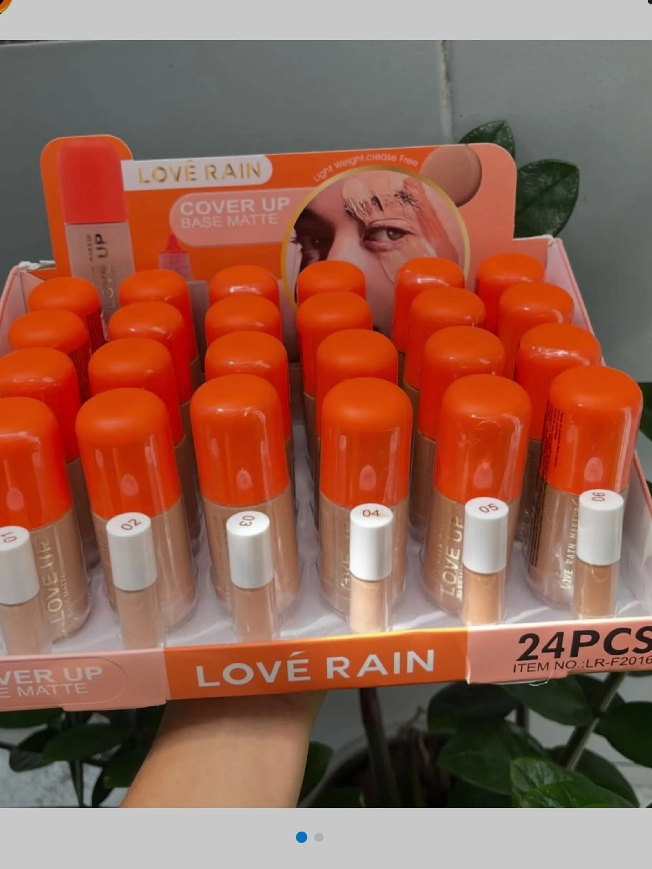 Base Matte Cover UP Love Rain (box c'24)