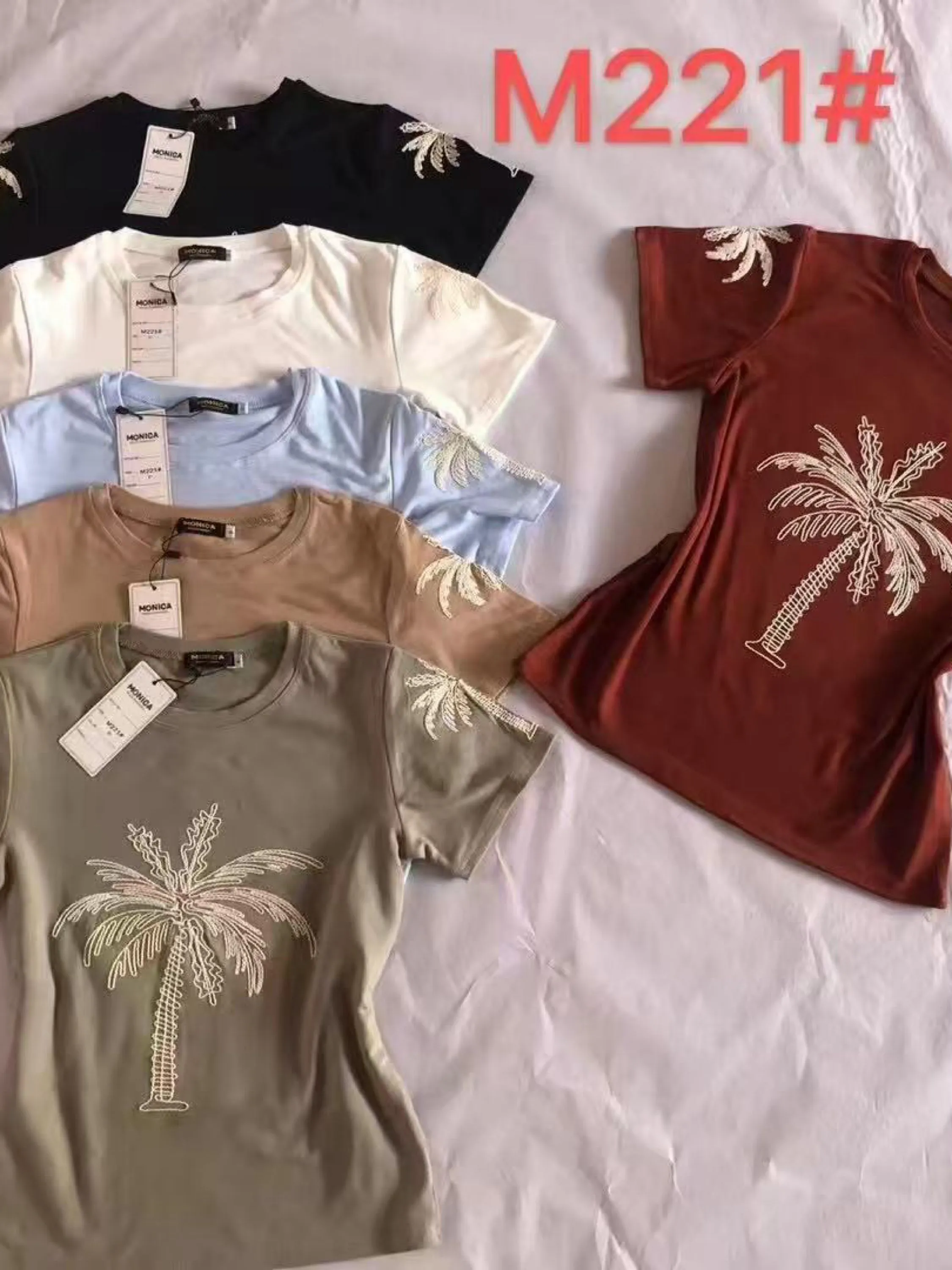 T-shirt algodão kit-6 # M-221