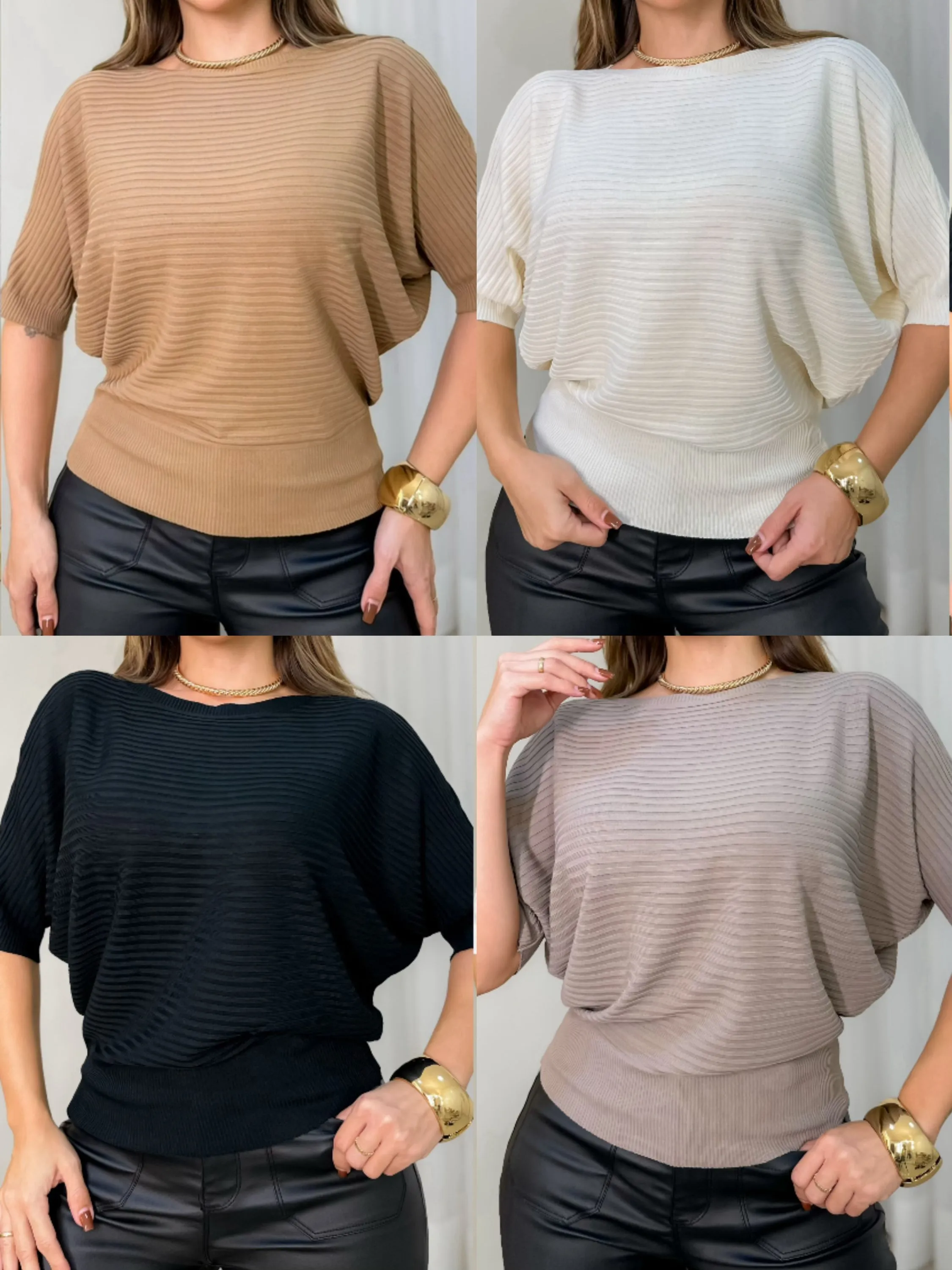 Blusa modal gelado kit-6 # MC-52