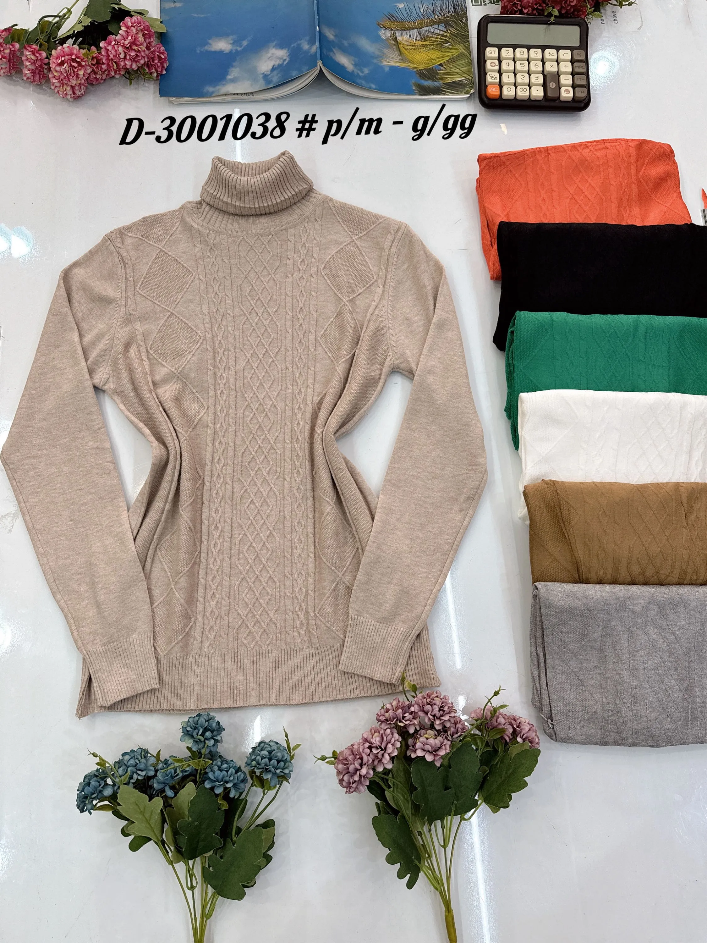 Blusa modal Cacharrel kit-8 # 1038