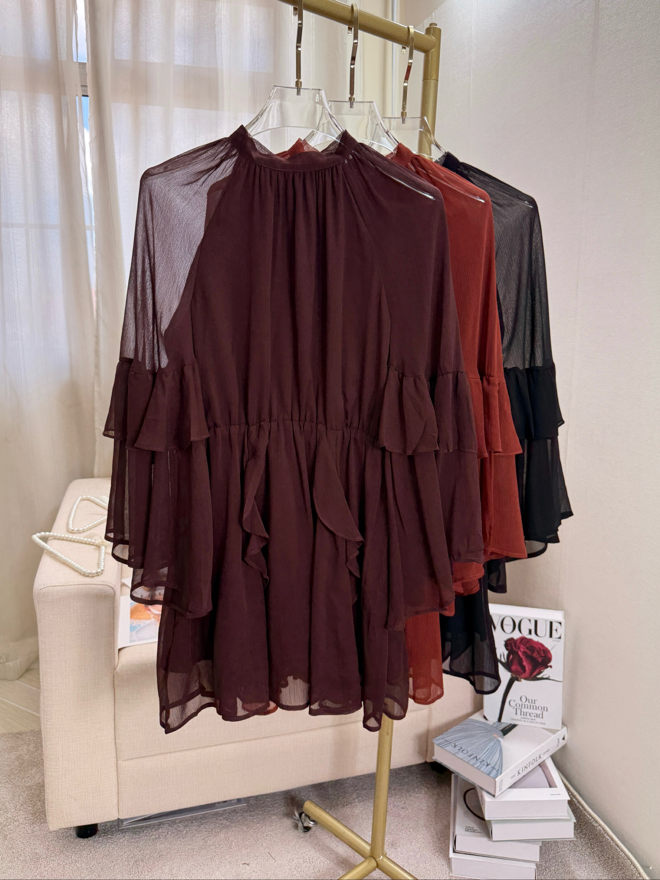 Fancy Modas vestido babado