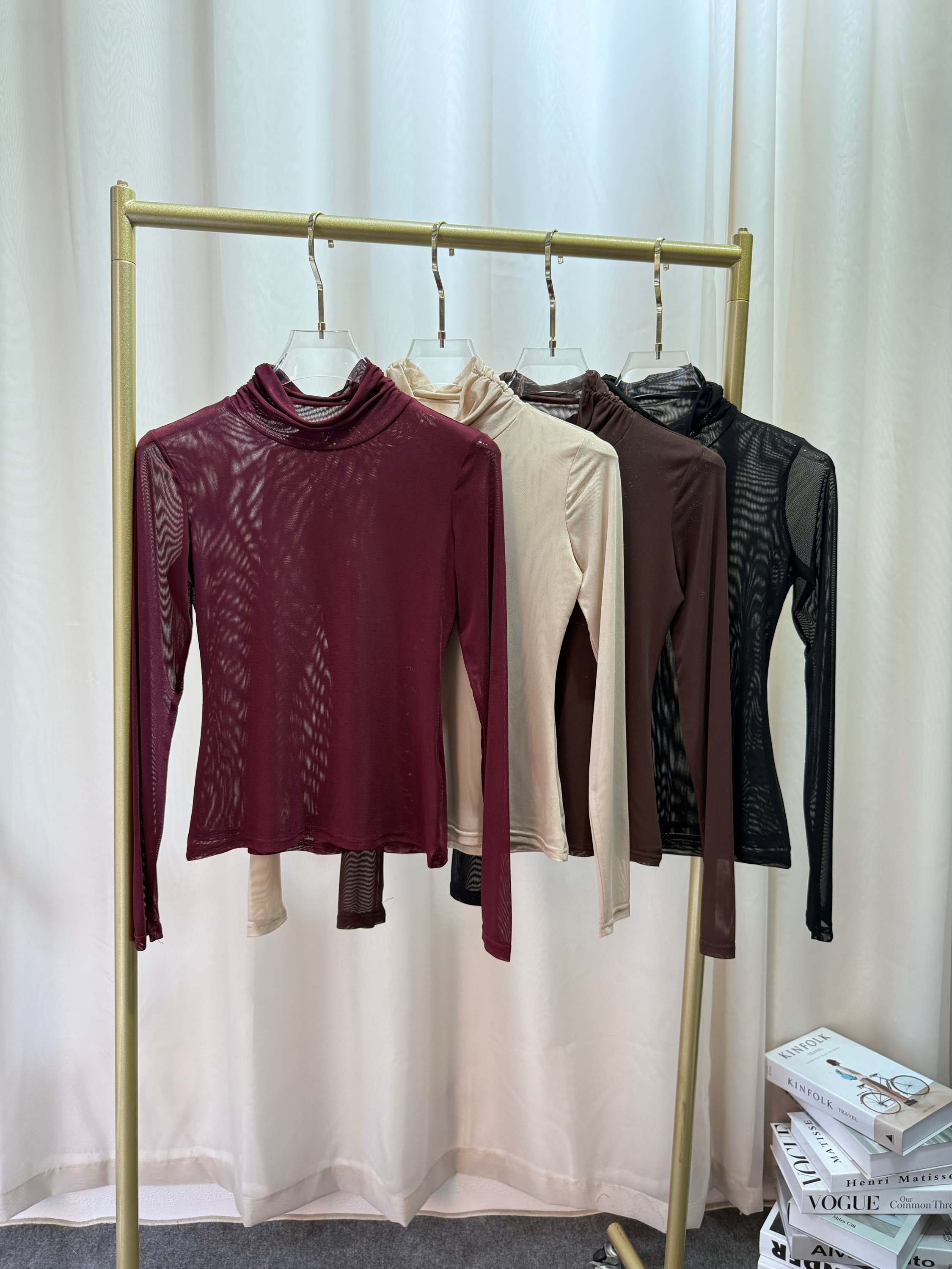 Fancy modas blusa tule