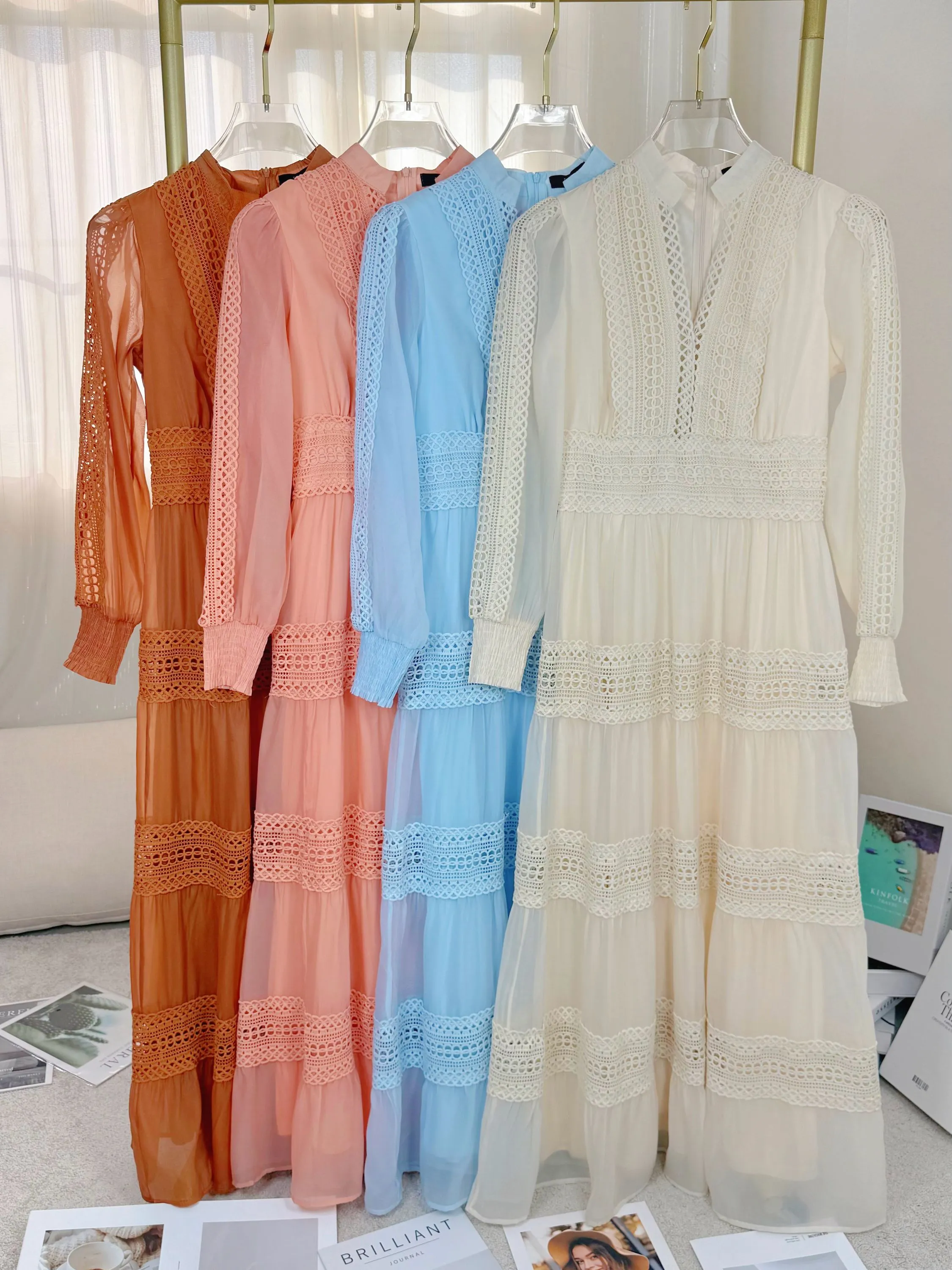 Fancy Modas vestido longo