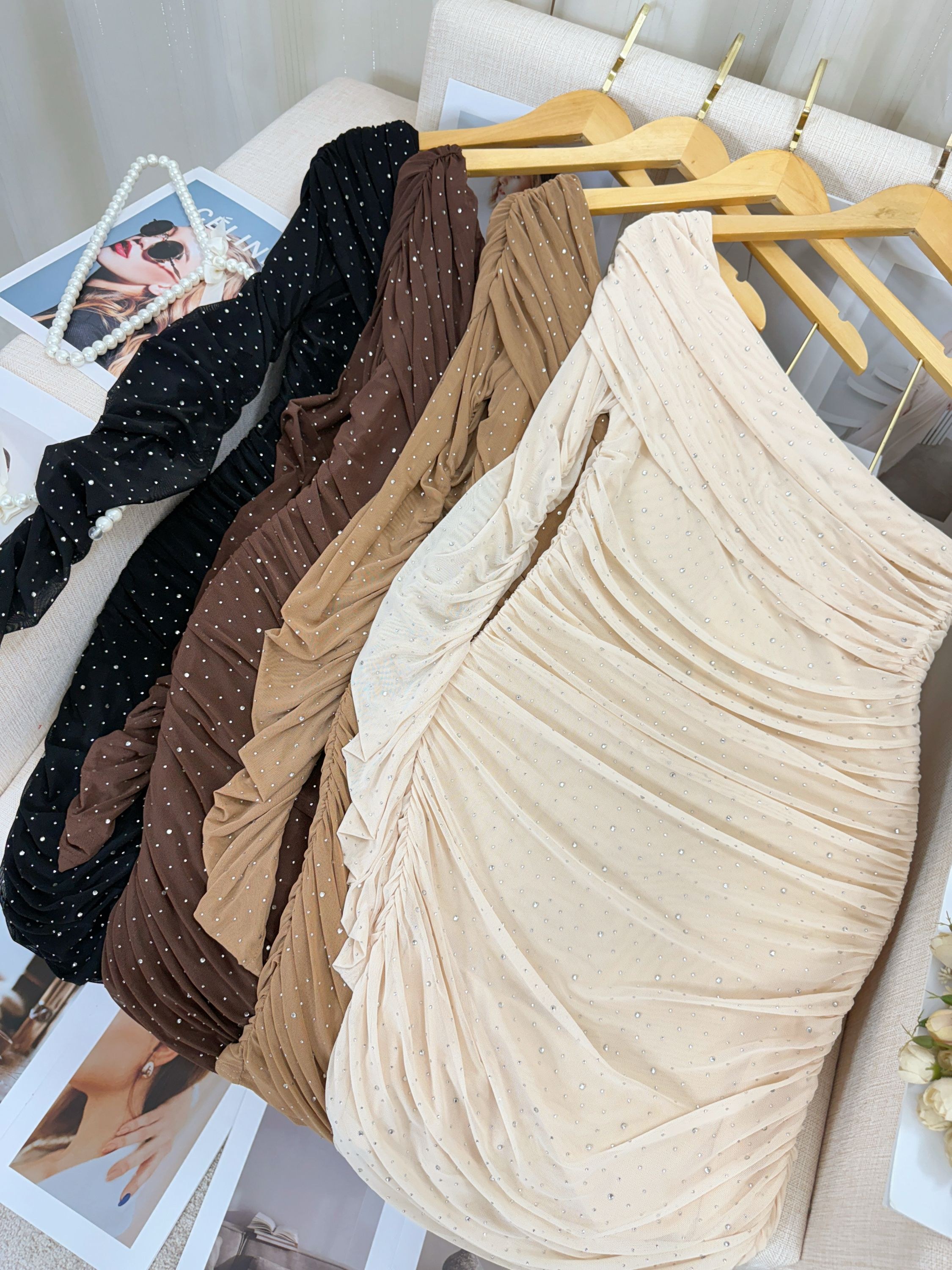 Fancy Modas vestido brilho