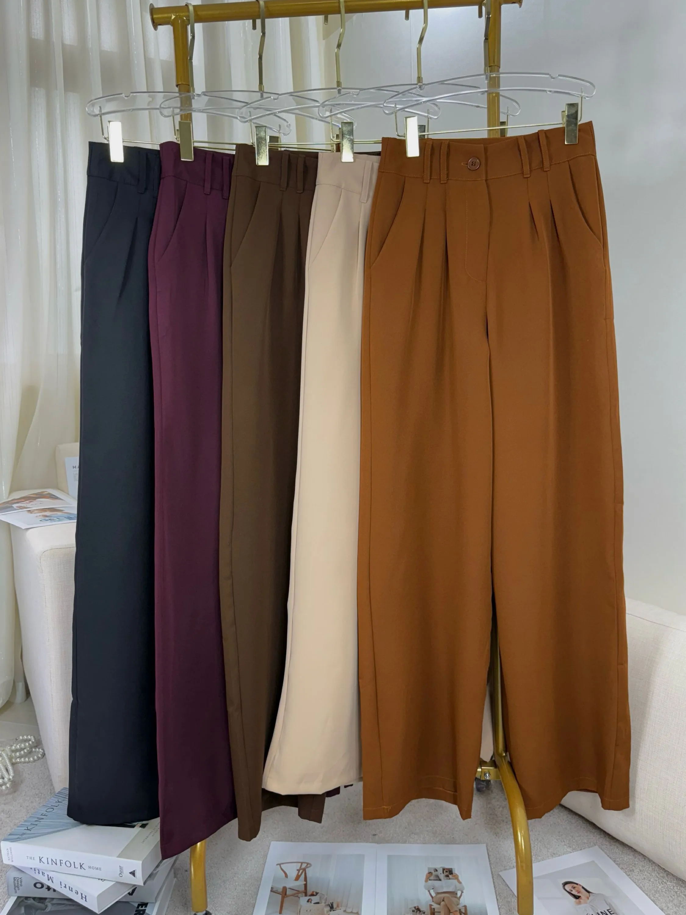 Fancy modas calça alfaiataria
