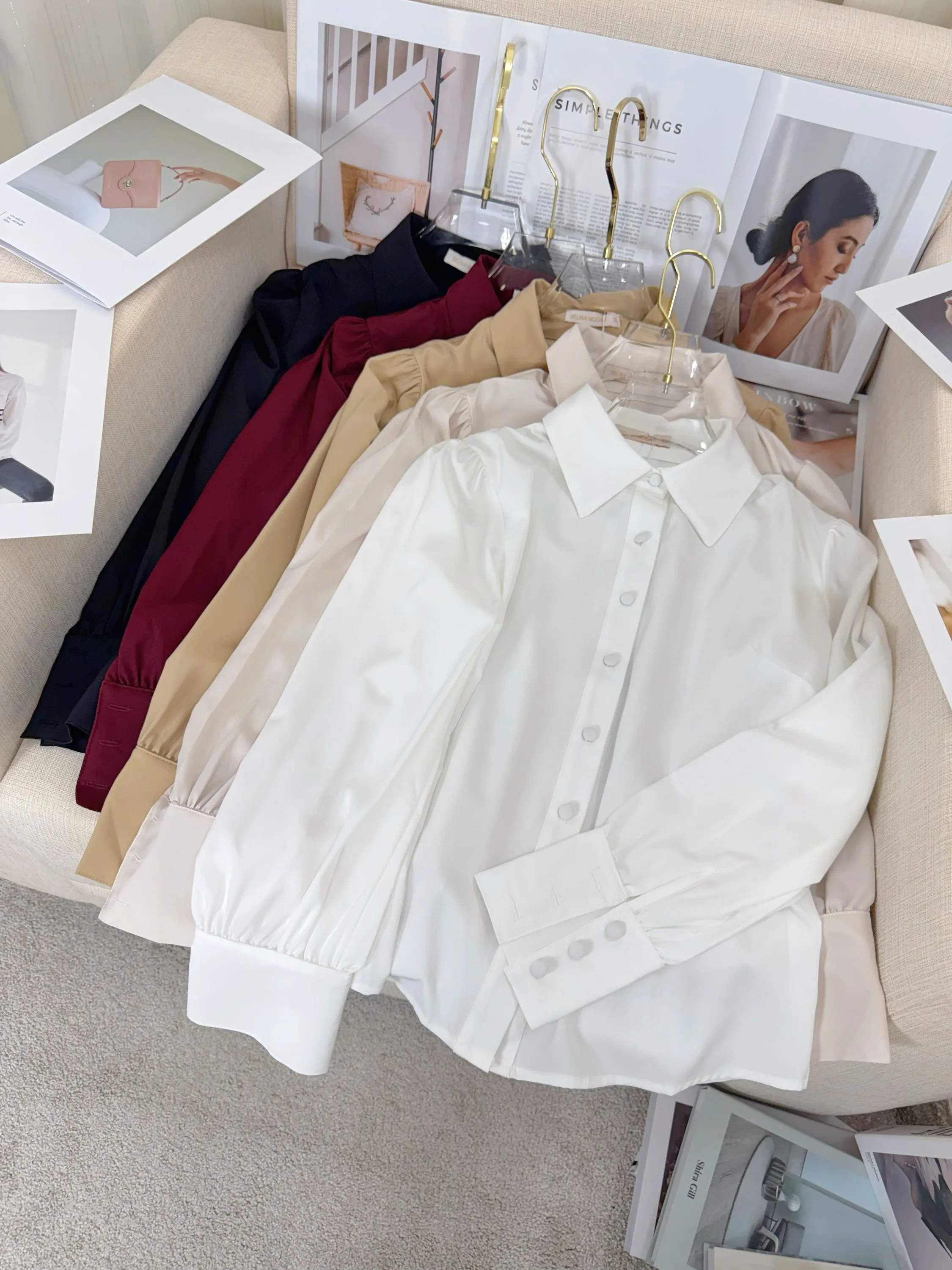 Fancy Modas camisa com botão