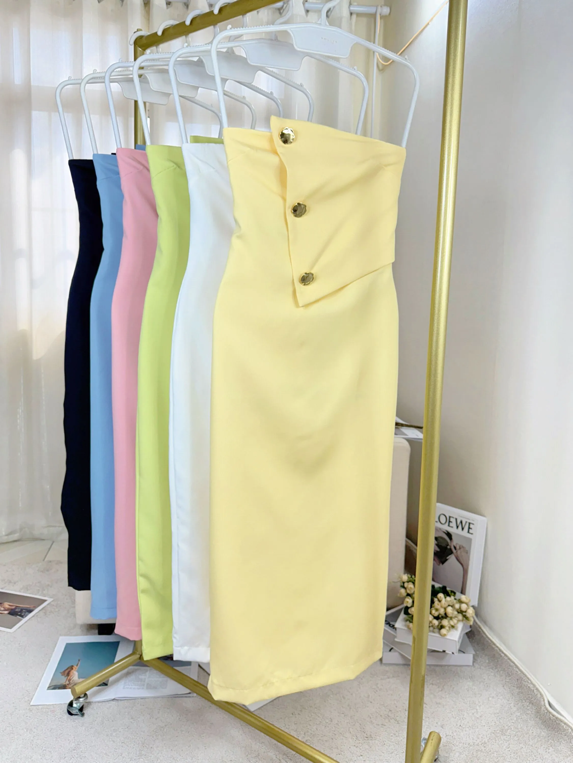 Fancy modas vestido tomara que caia