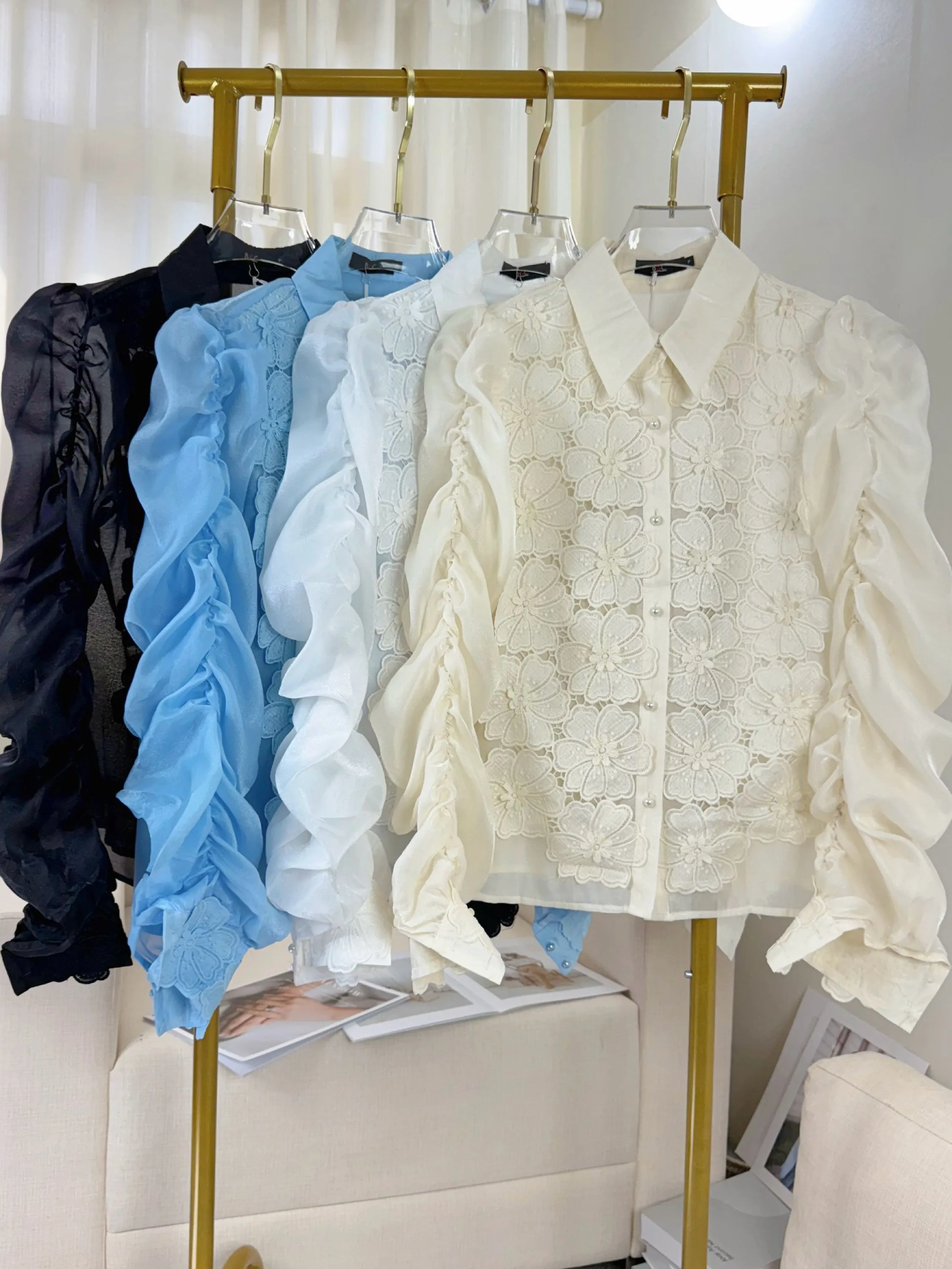 Fancy modas camisa renda