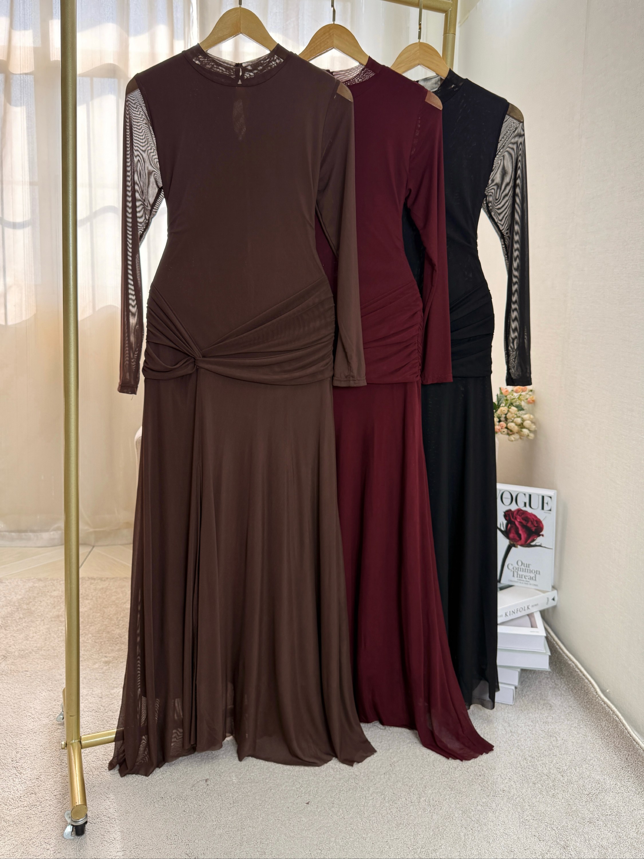 Fancy Modas vestido tule