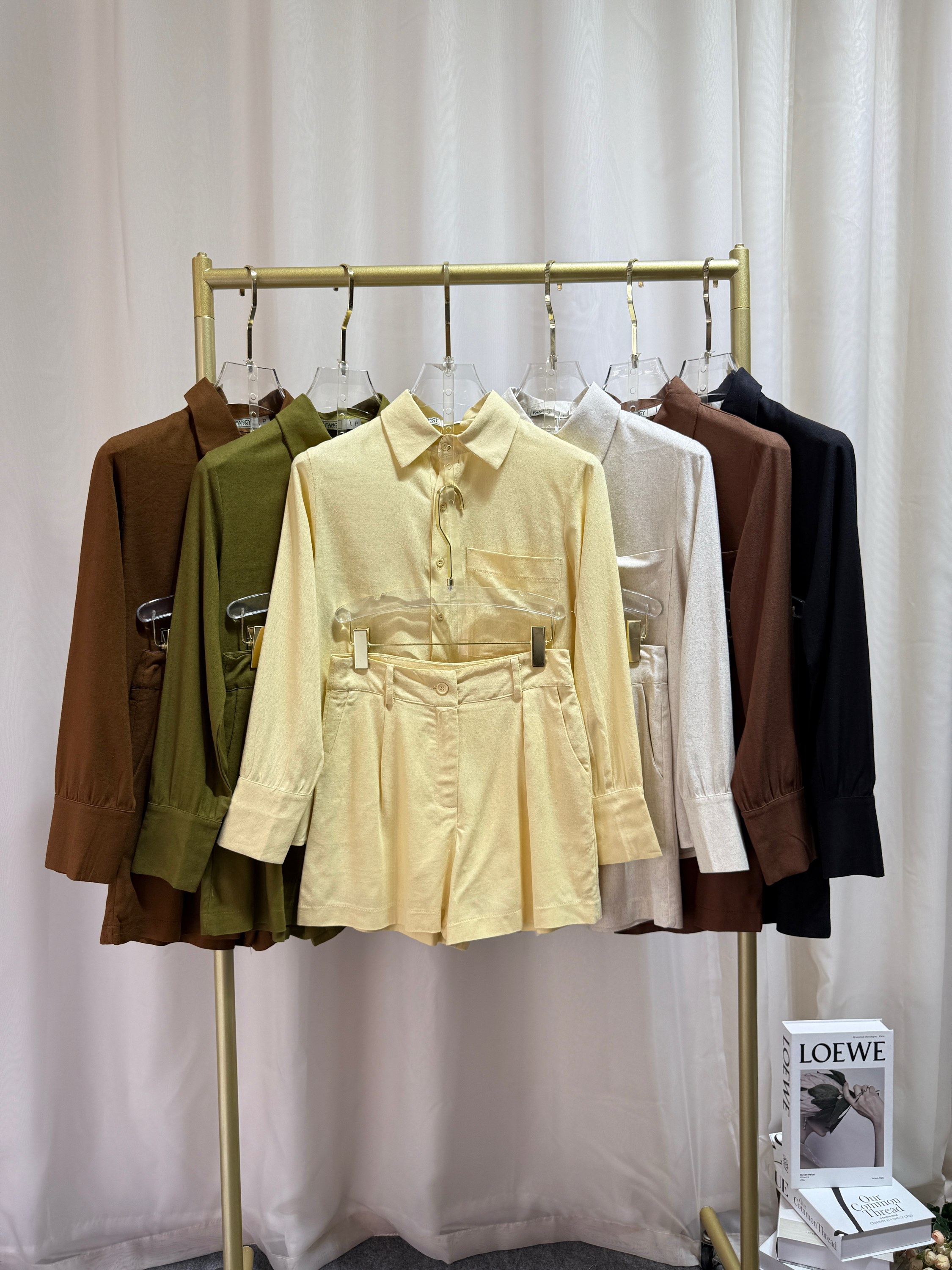 Fancy Modas conjunto linho