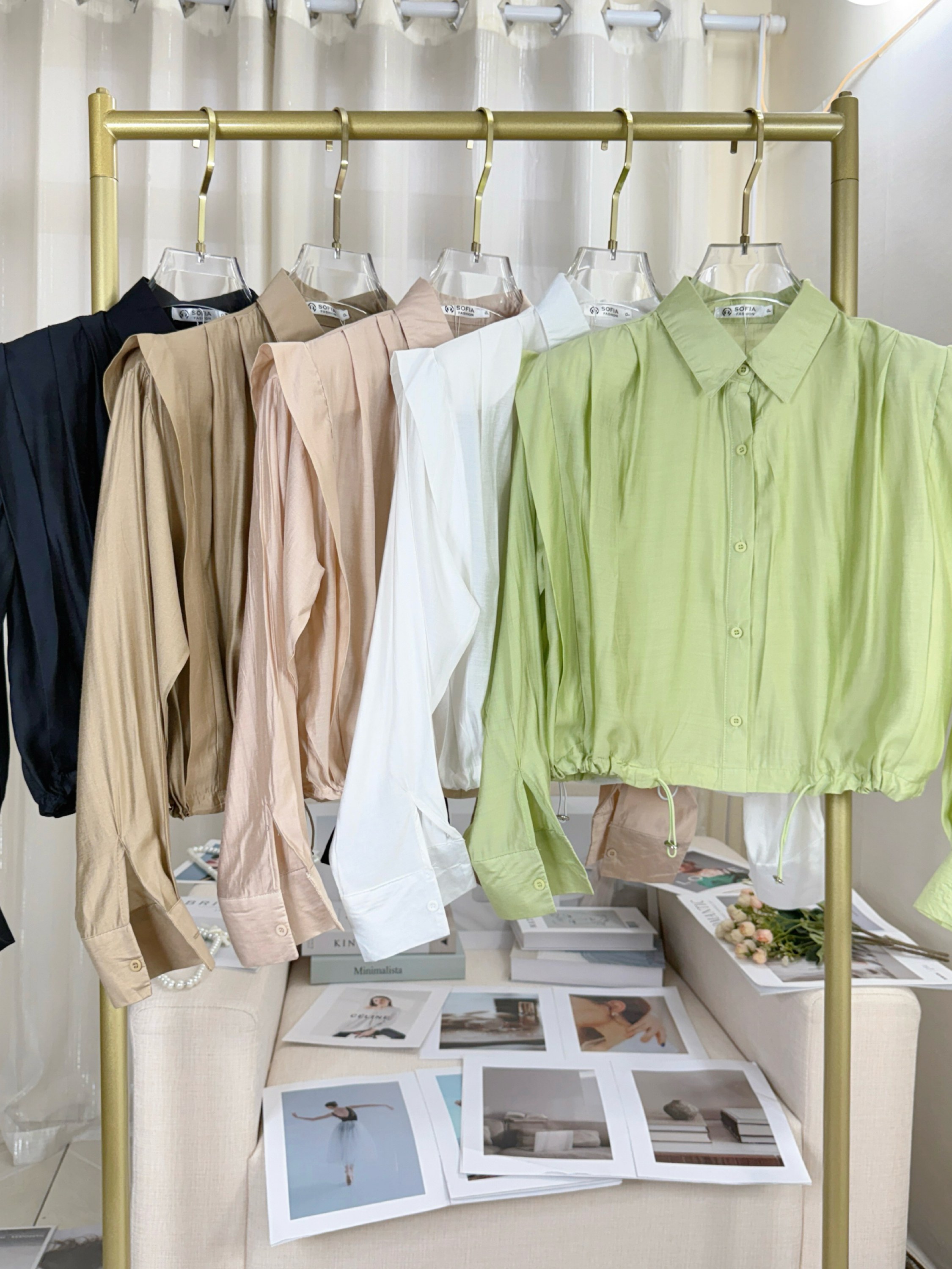 Fancy modas camisa cropped