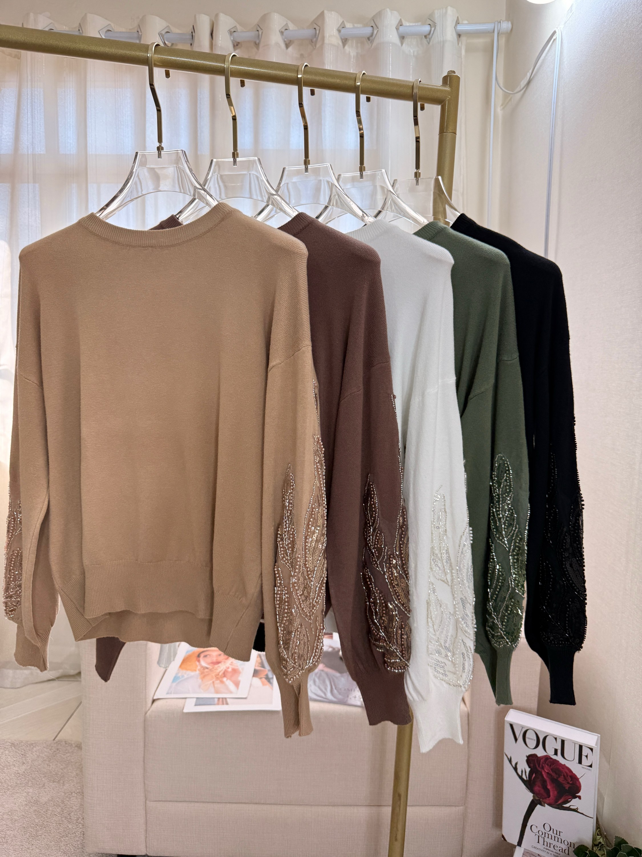 Fancy Modas Blusa detalhe na manga