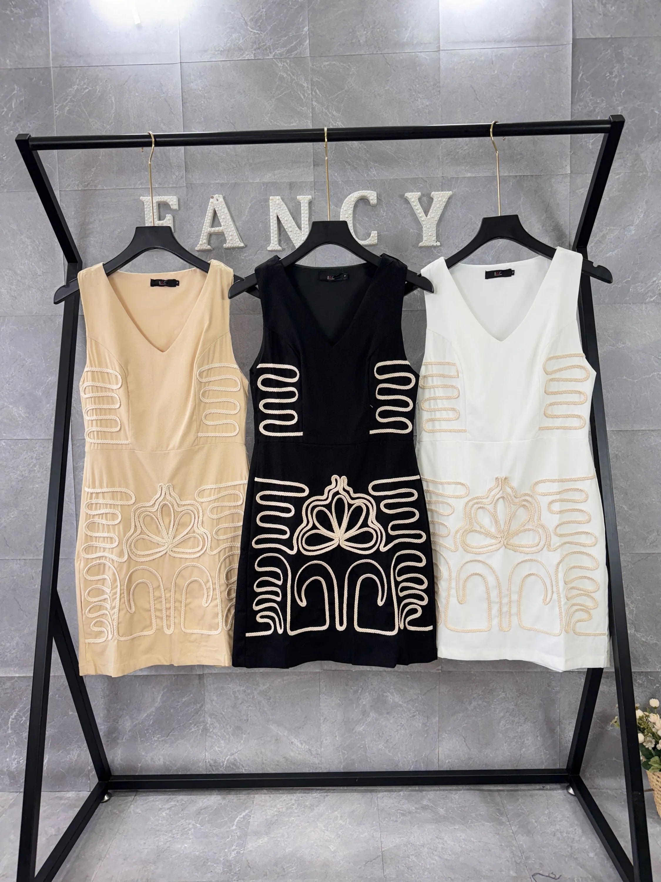 Fancy modas vestido linho