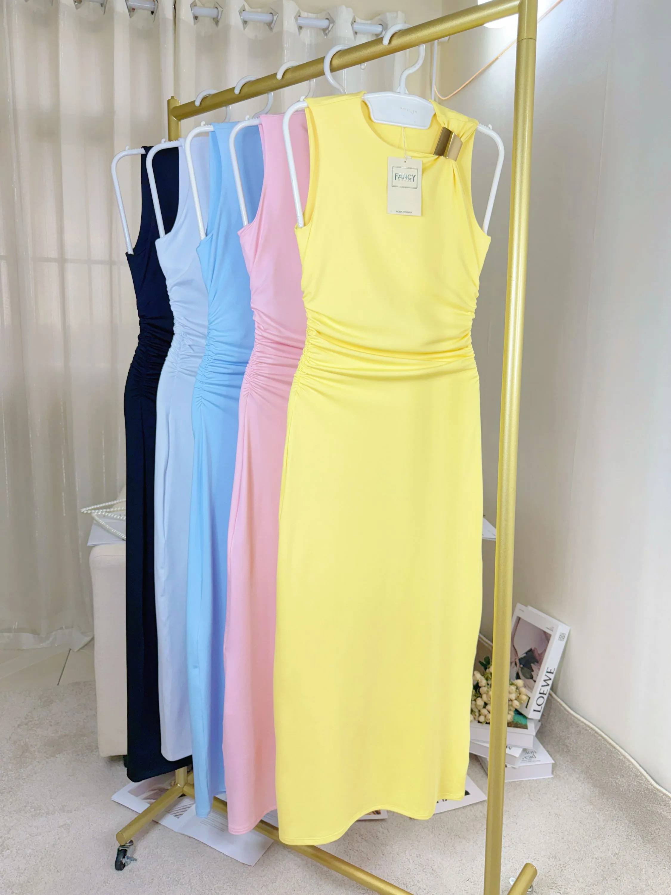 Fancy modas vestido longo