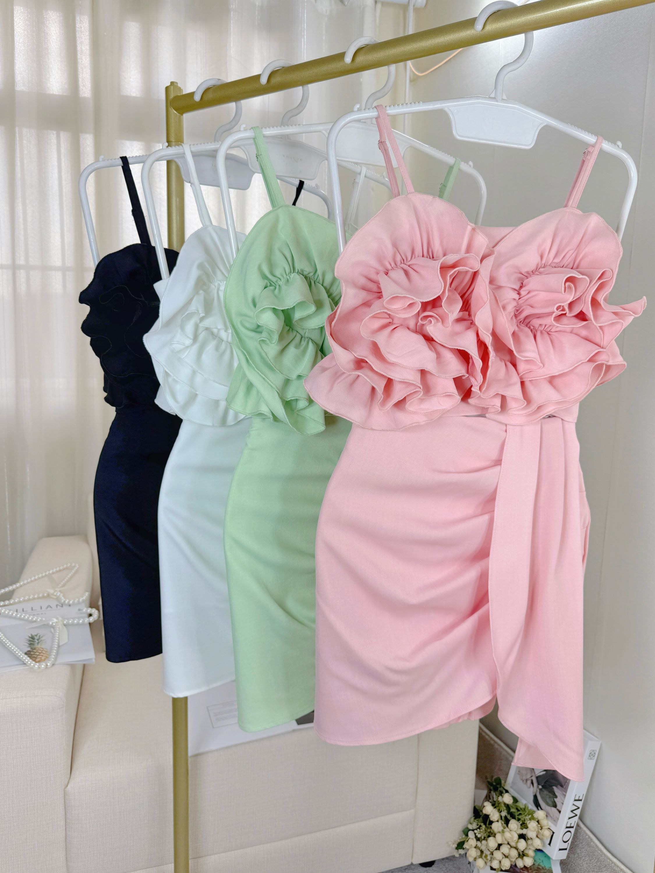 Fancy modas conjunto flor