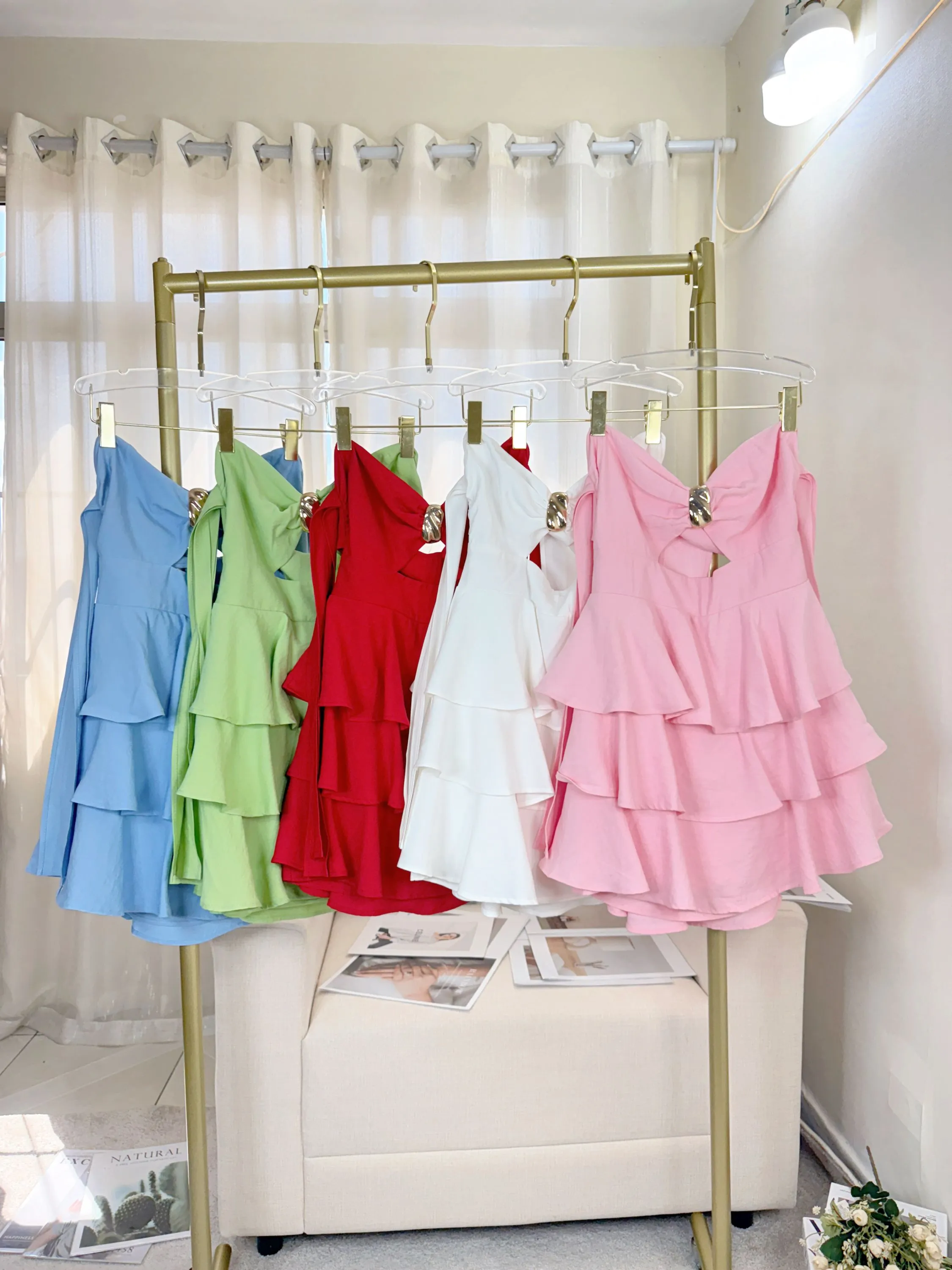 Fancy Modas vestido babado