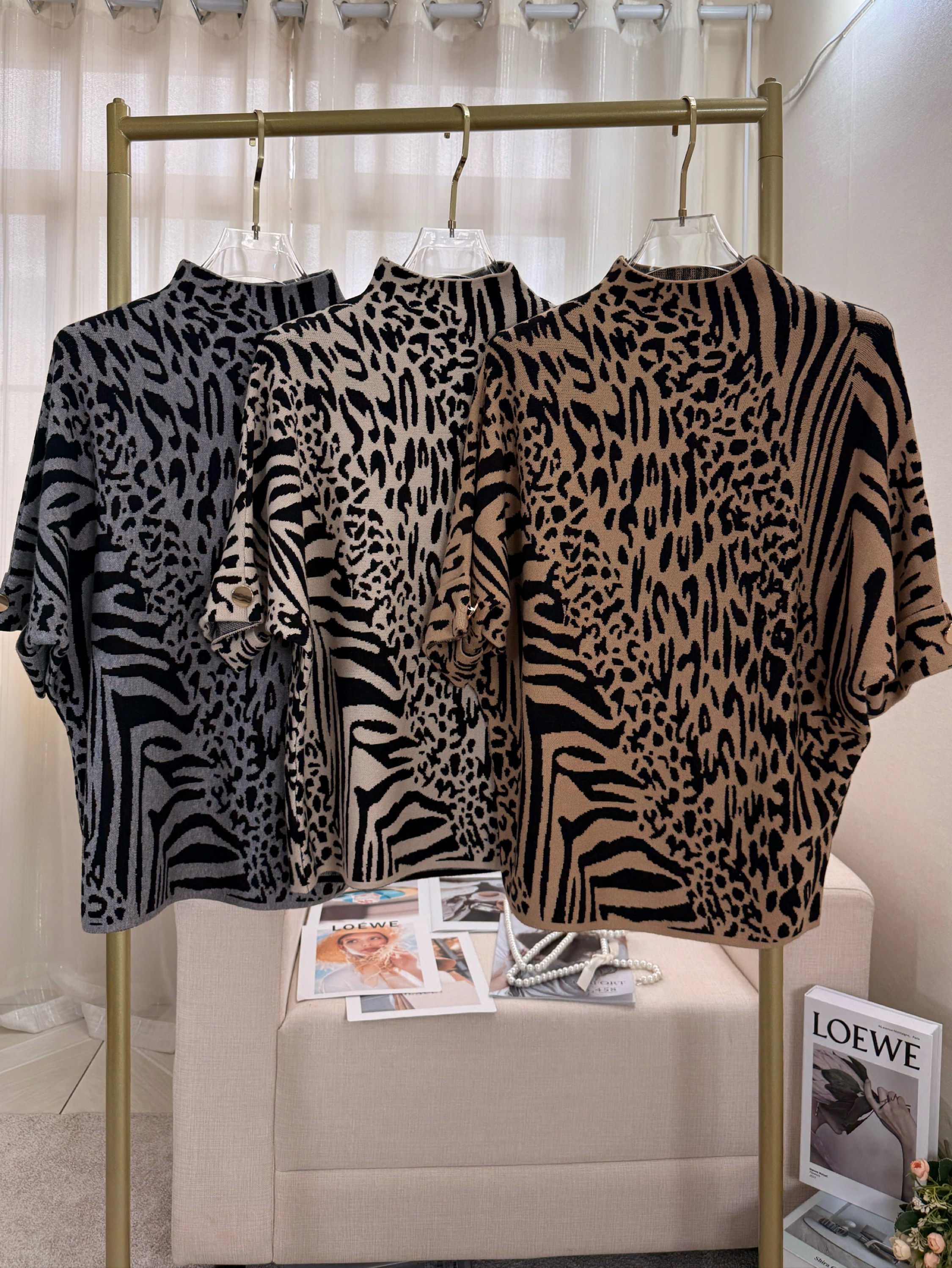 Fancy Modas blusa onça