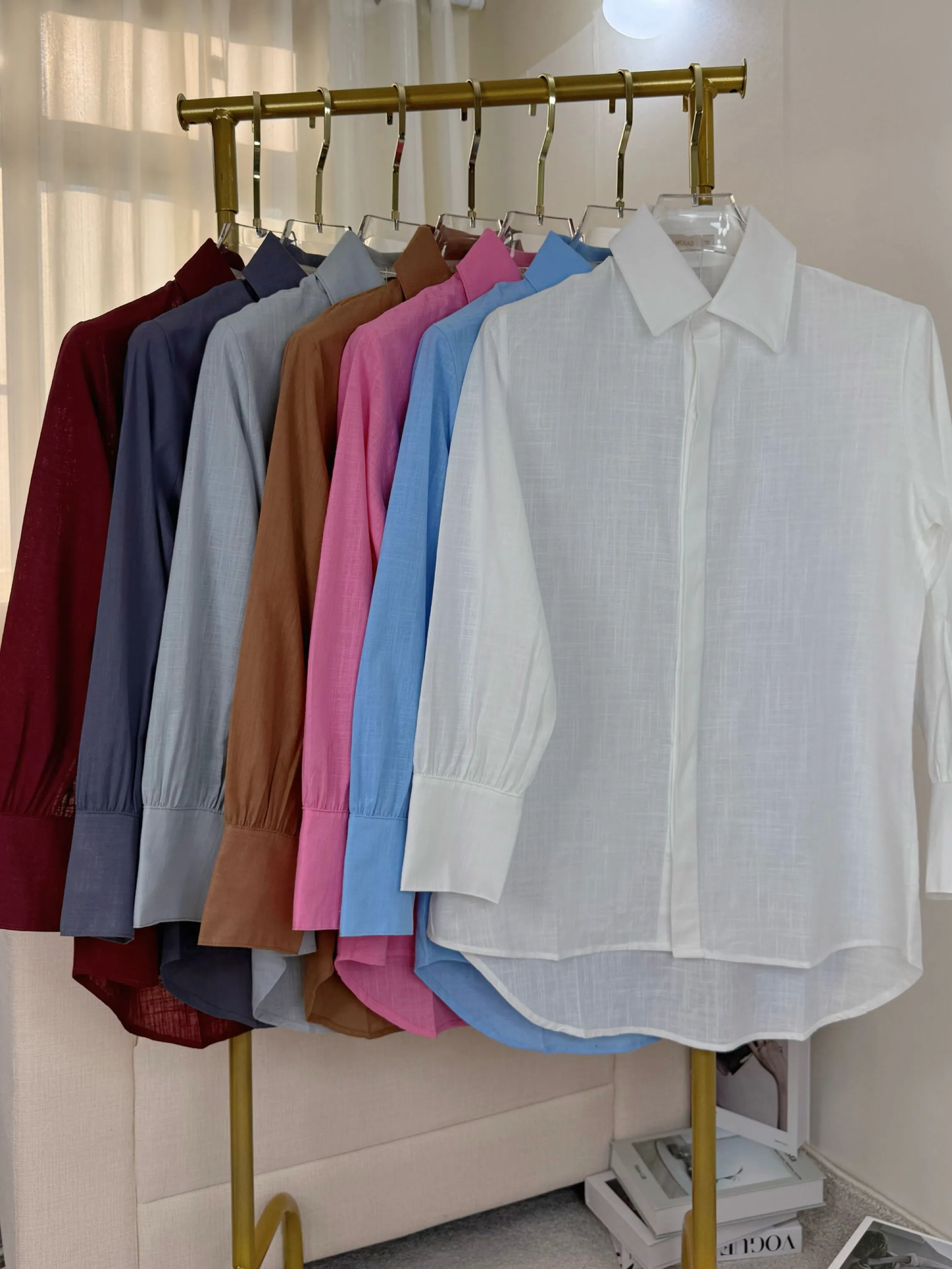 Fancy Modas camisa linho