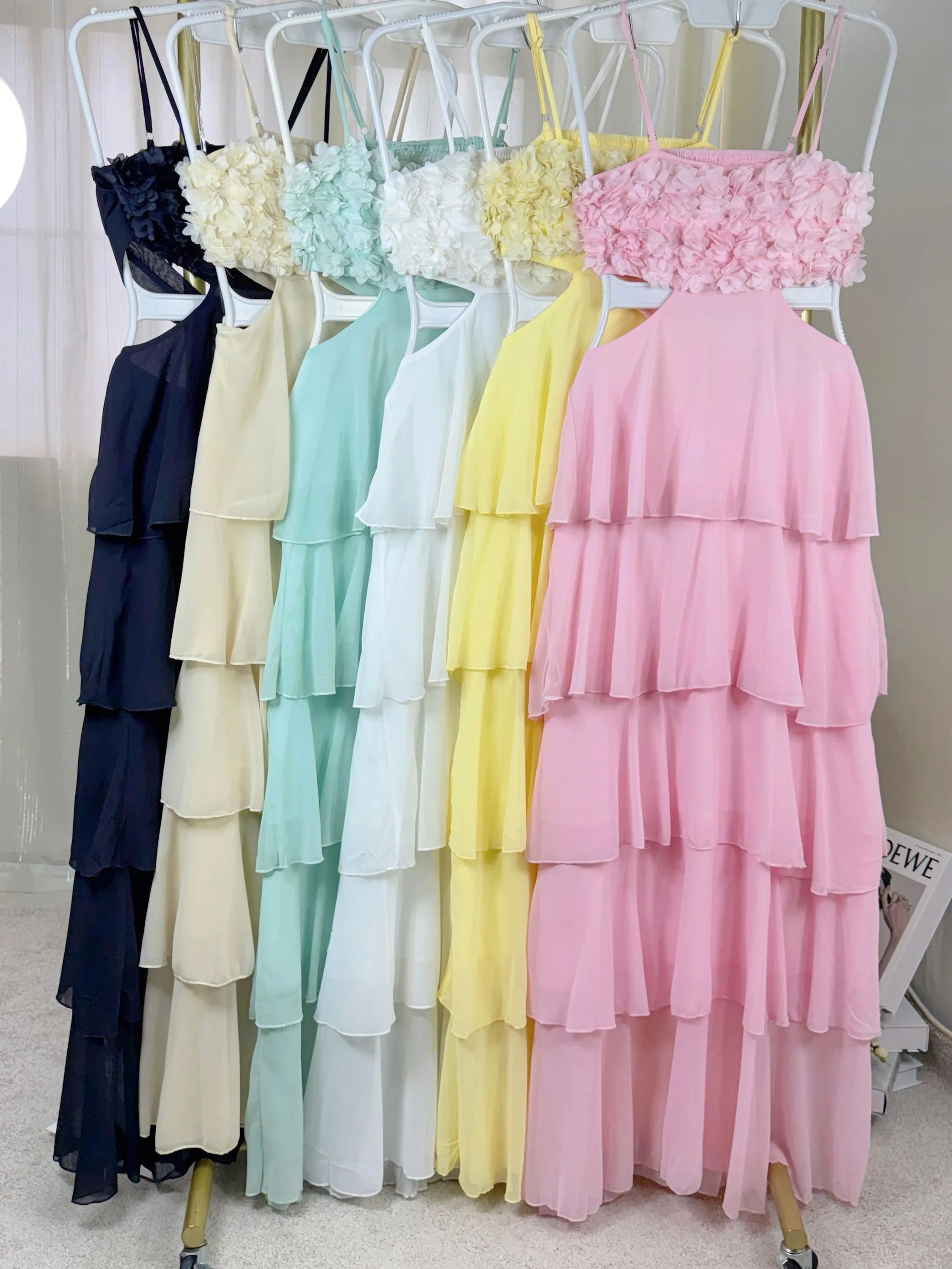 Fancy modas vestido longo floral