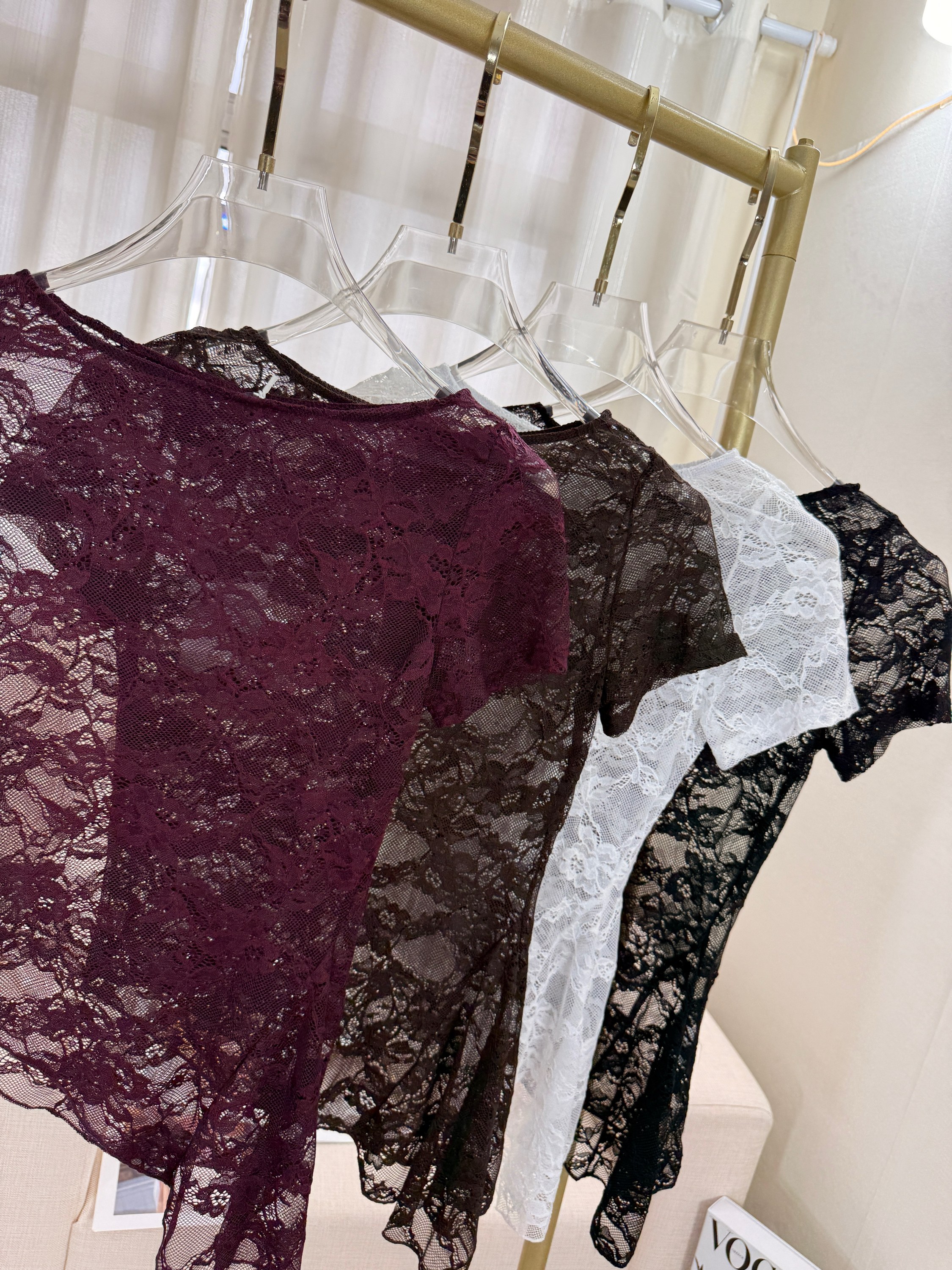 Fancy modas blusa renda