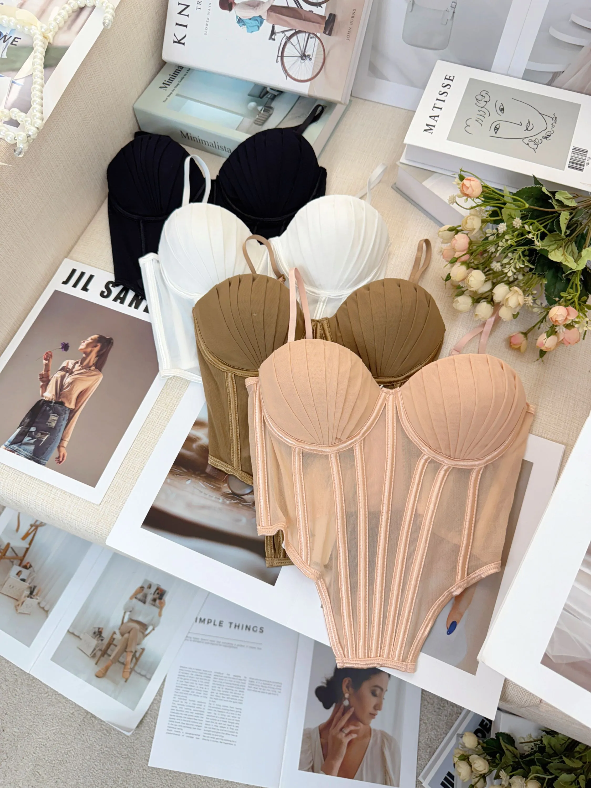 Fancy Modas corset com bojo